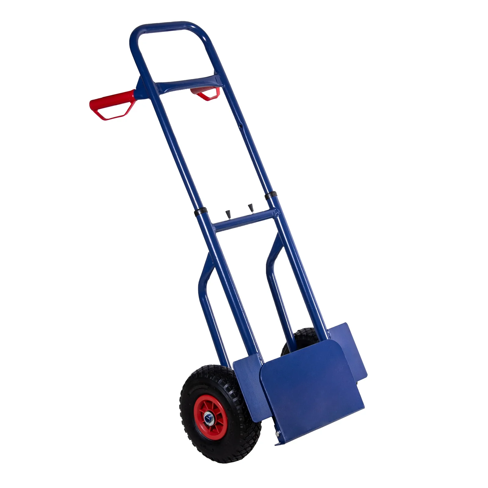 Sackkarre klappbar bis 200 kg ergonomische Griffe luftgefüllte Profilgummireifen & Radschutz - Image 2