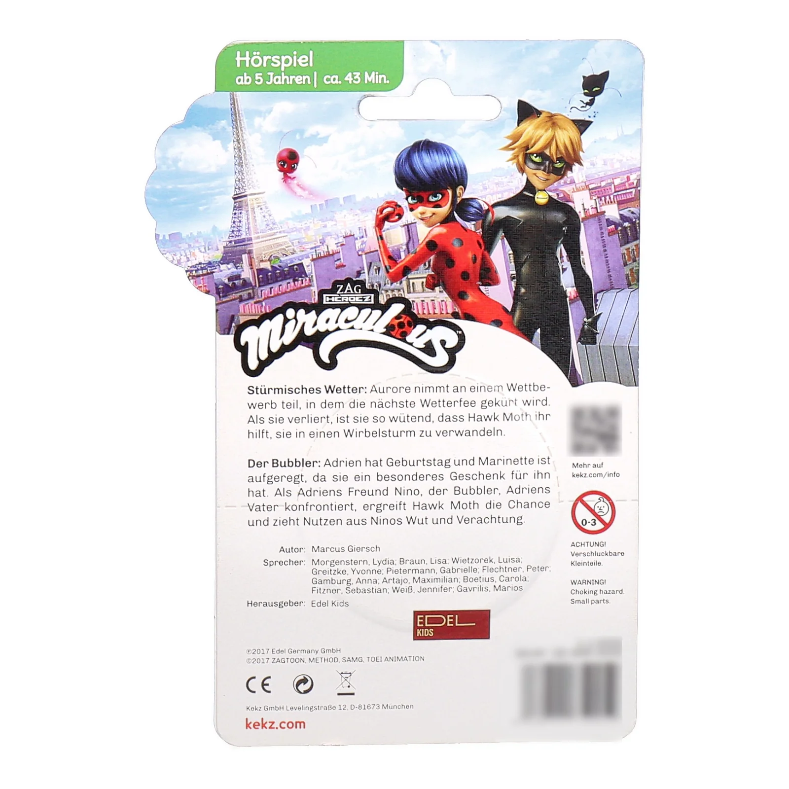 Kekz Audiochip für Kekzhörer Hörspiel Miraculous - Stürmisches Wette - Image 3