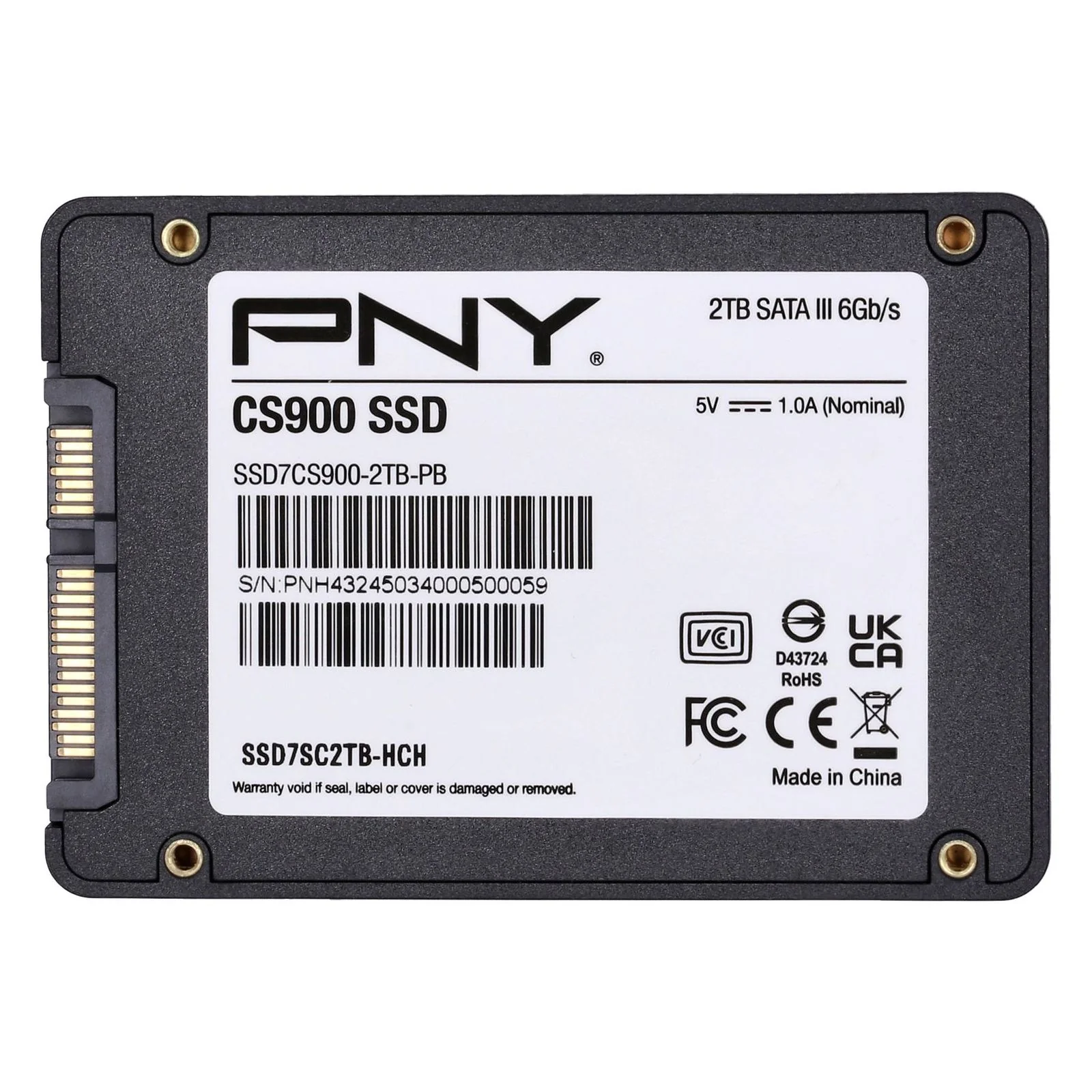 PNY CS900 interne SSD-Festplatte 2TB 2.5" Serial ATA III - Image 4