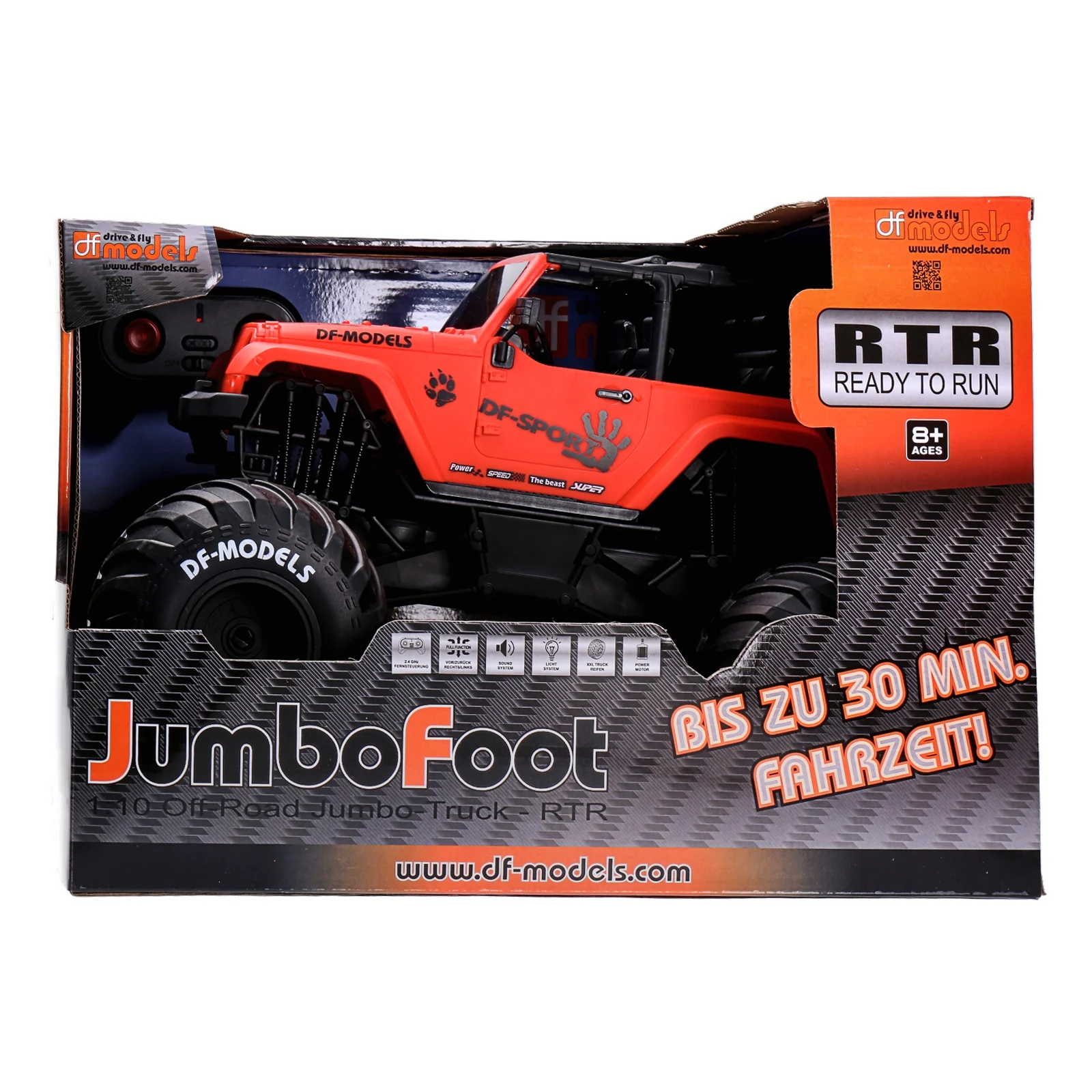 DF-Models Jumbo Foot Off Roader 1:10 RTR RC-Car - Image 2