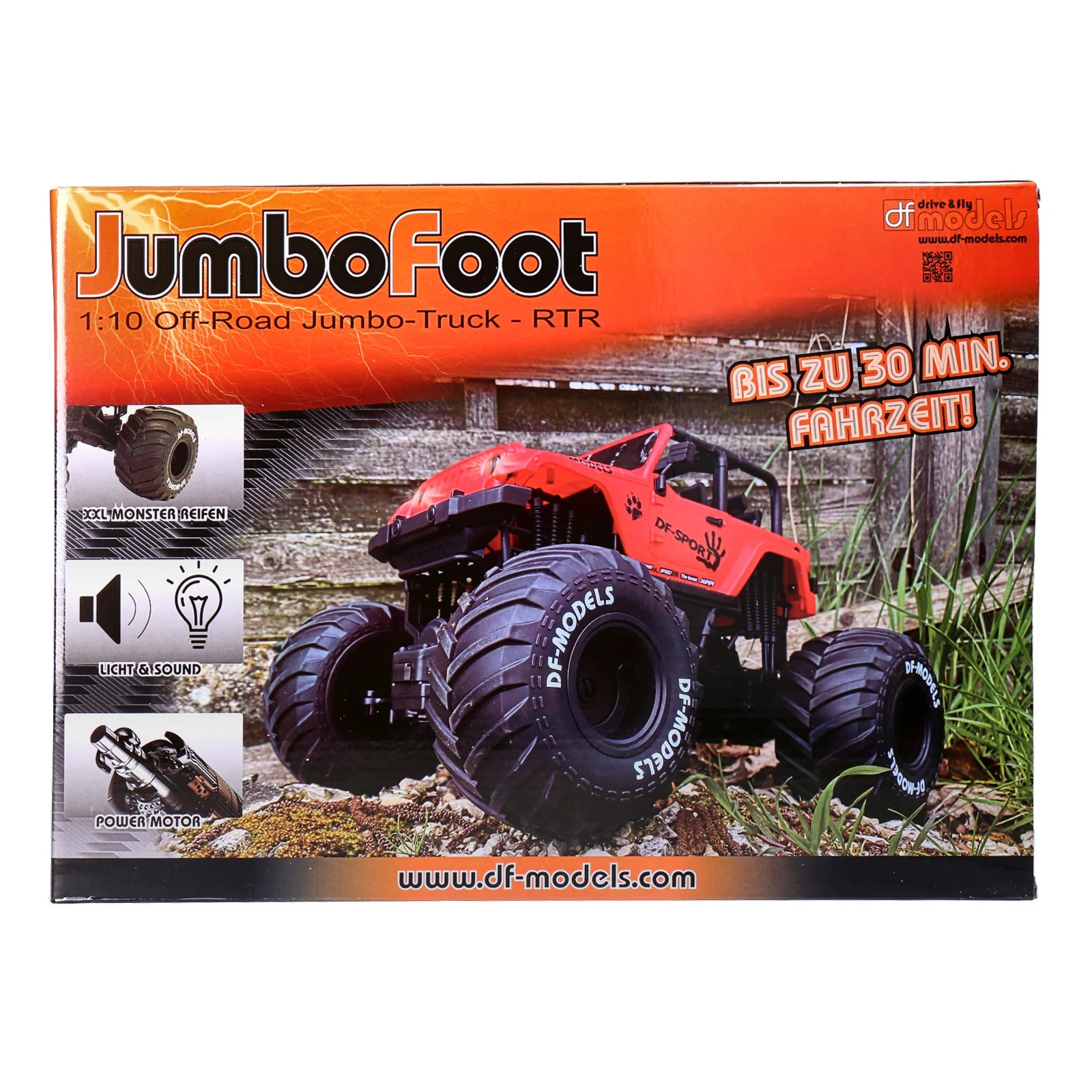 DF-Models Jumbo Foot Off Roader 1:10 RTR RC-Car - Image 3