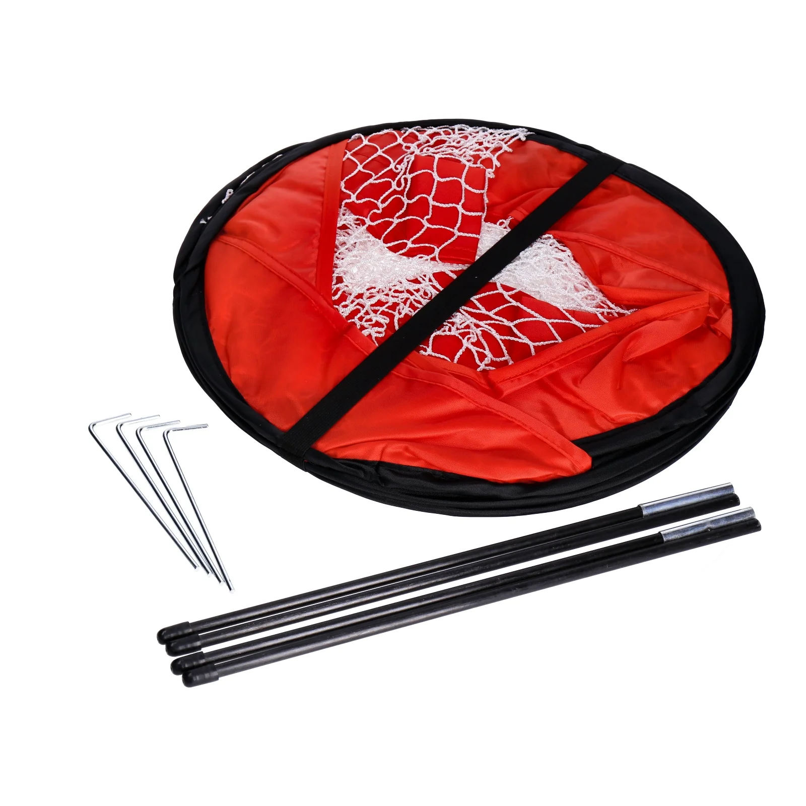 Kapler Fussballtor Pop-up-90x60x60cm Rot - Image 5