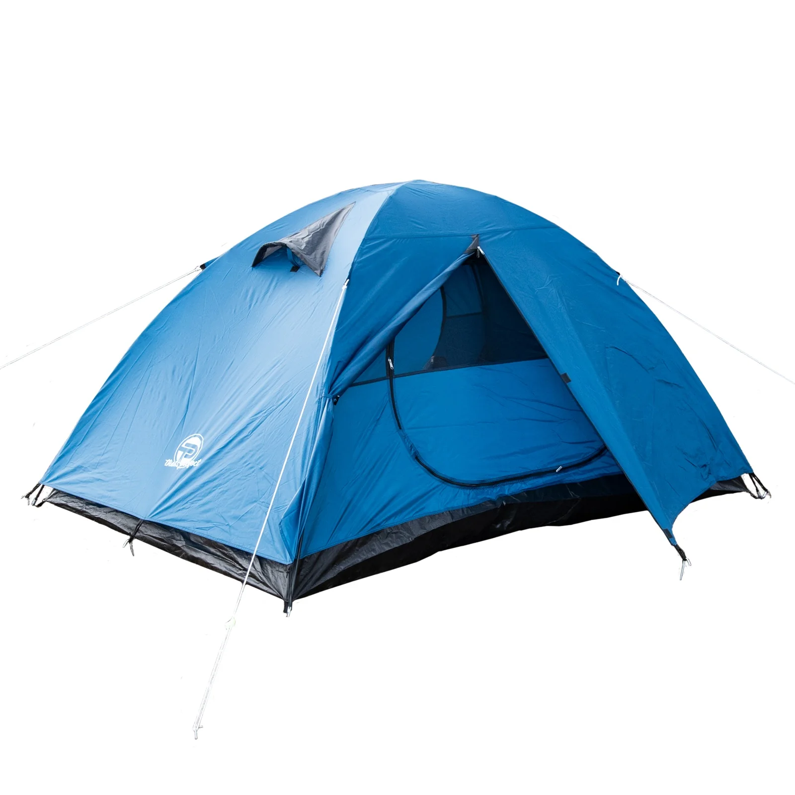 TP Campingzelt für 1-2 Personen doppelwandig, leicht stabil, wasserdicht inkl Tragetasche - Image 6