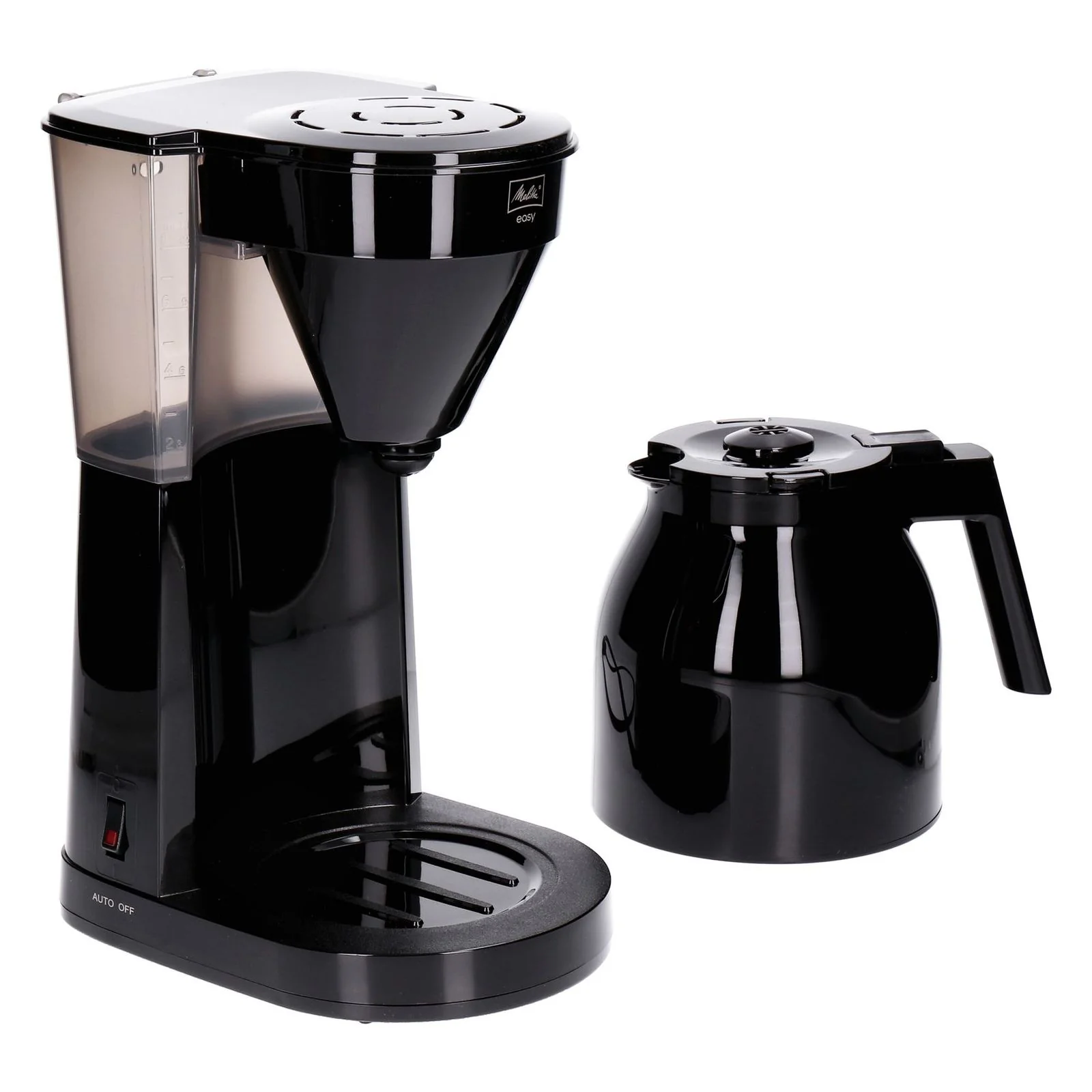 Melitta Easy Therm 1023-06 Filterkaffeemaschine mit Thermokanne bis 8 Tassen schwarz - Image 4