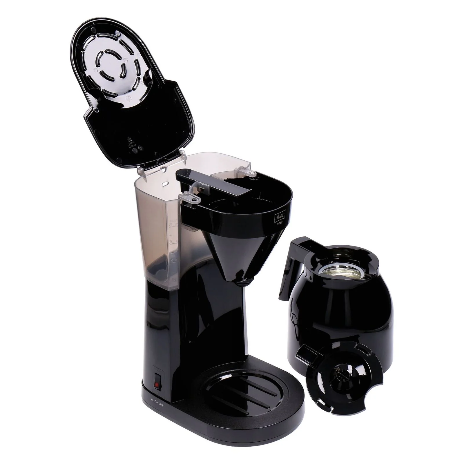 Melitta Easy Therm 1023-06 Filterkaffeemaschine mit Thermokanne bis 8 Tassen schwarz - Image 5