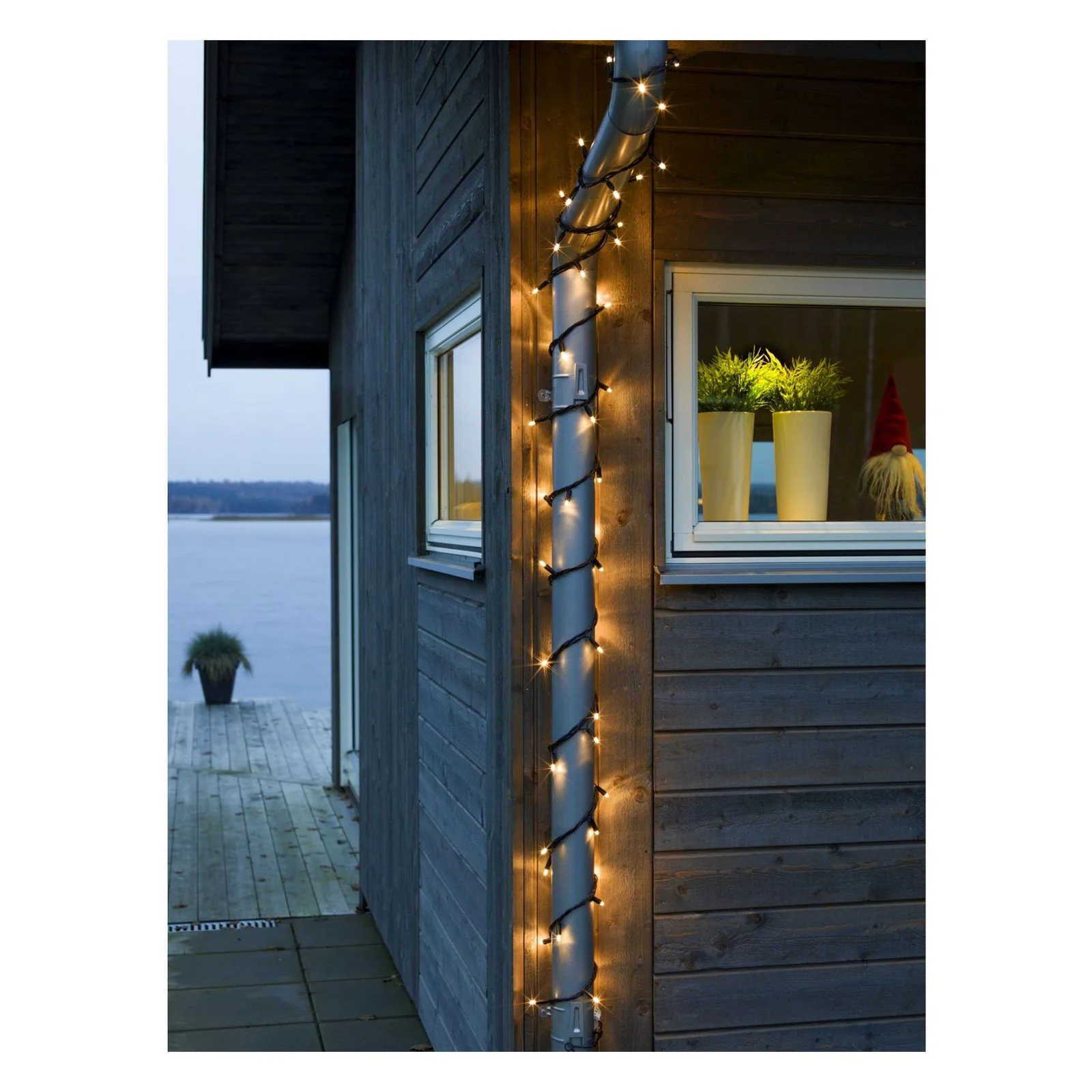 Konstsmide LED System Erweiterung 10,1 m mit 100 Lichtern in Bernstein 4913-817 - Image 2