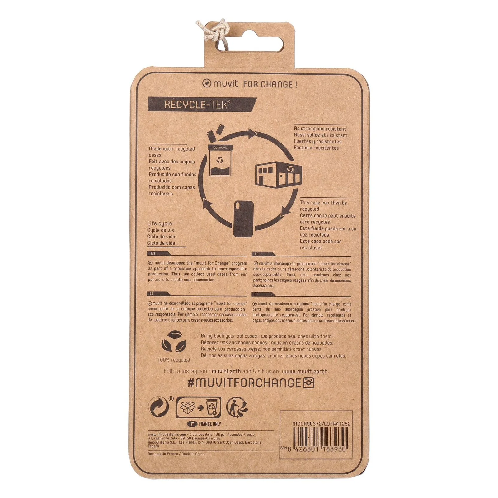 Muvit Samsung Galaxy A23 4G/5G Silicon Case Transparent - Image 2
