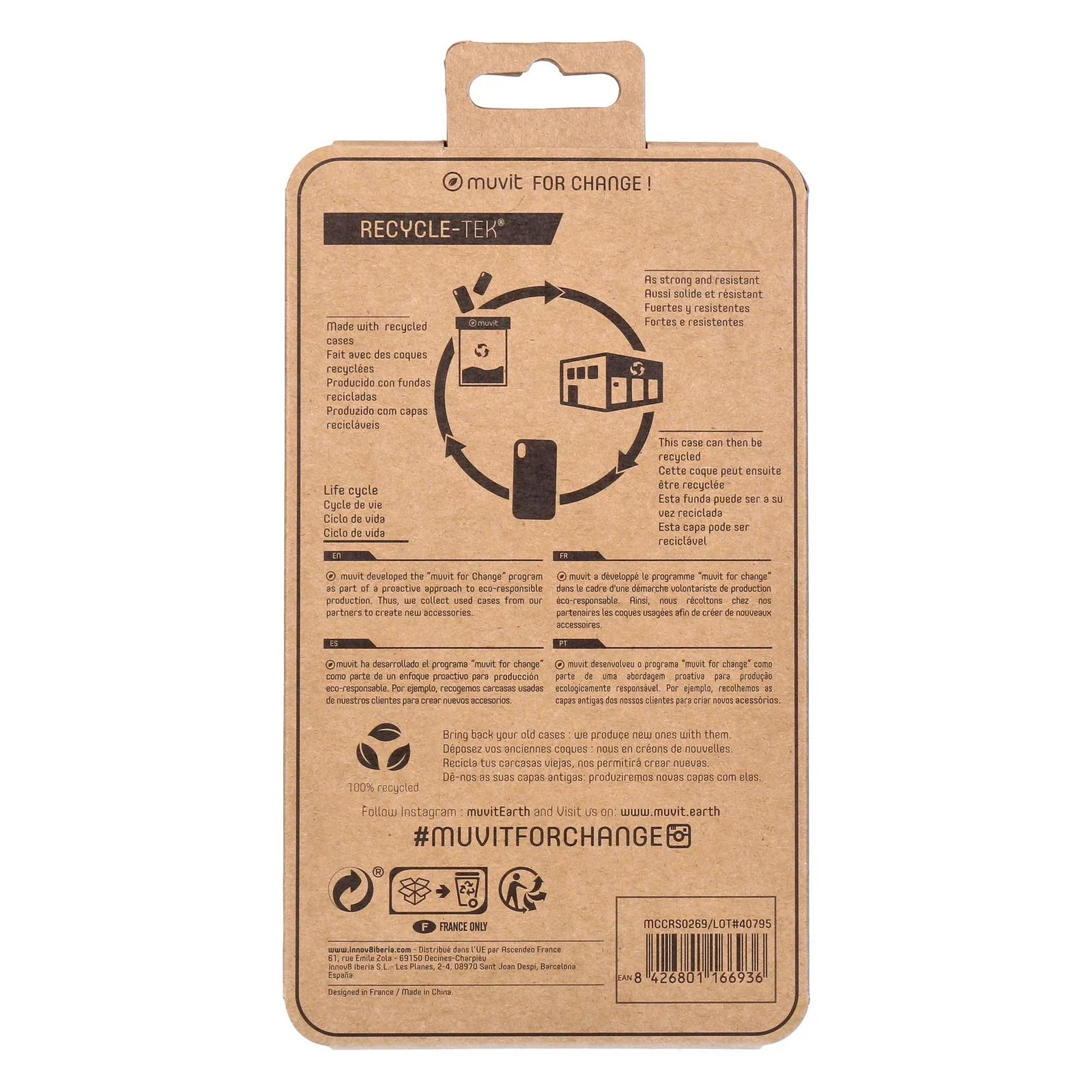 Muvit Samsung Galaxy A33 5G Silicon Case Transparent - Image 2