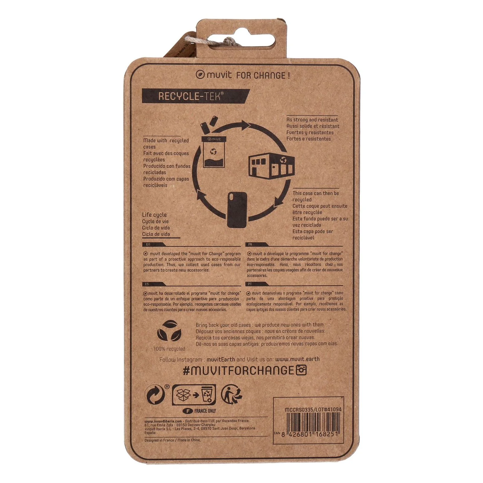 Muvit Apple iPhone 14 Pro Silicon Case Transparent - Image 2