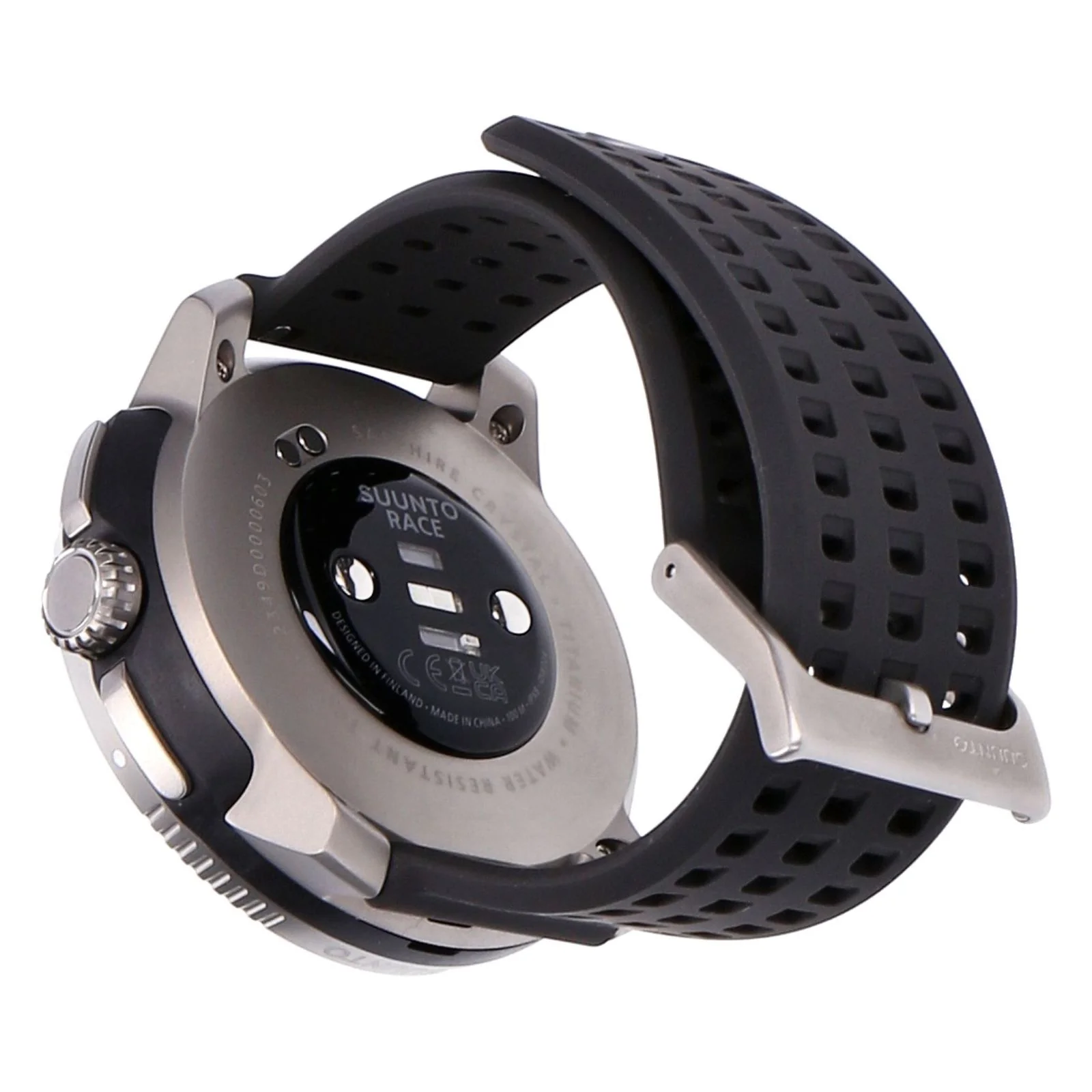 Suunto Race GPS-Sportuhr Outdoor-Smartwatch Silikonarmband Titanium Charcoal - Image 3
