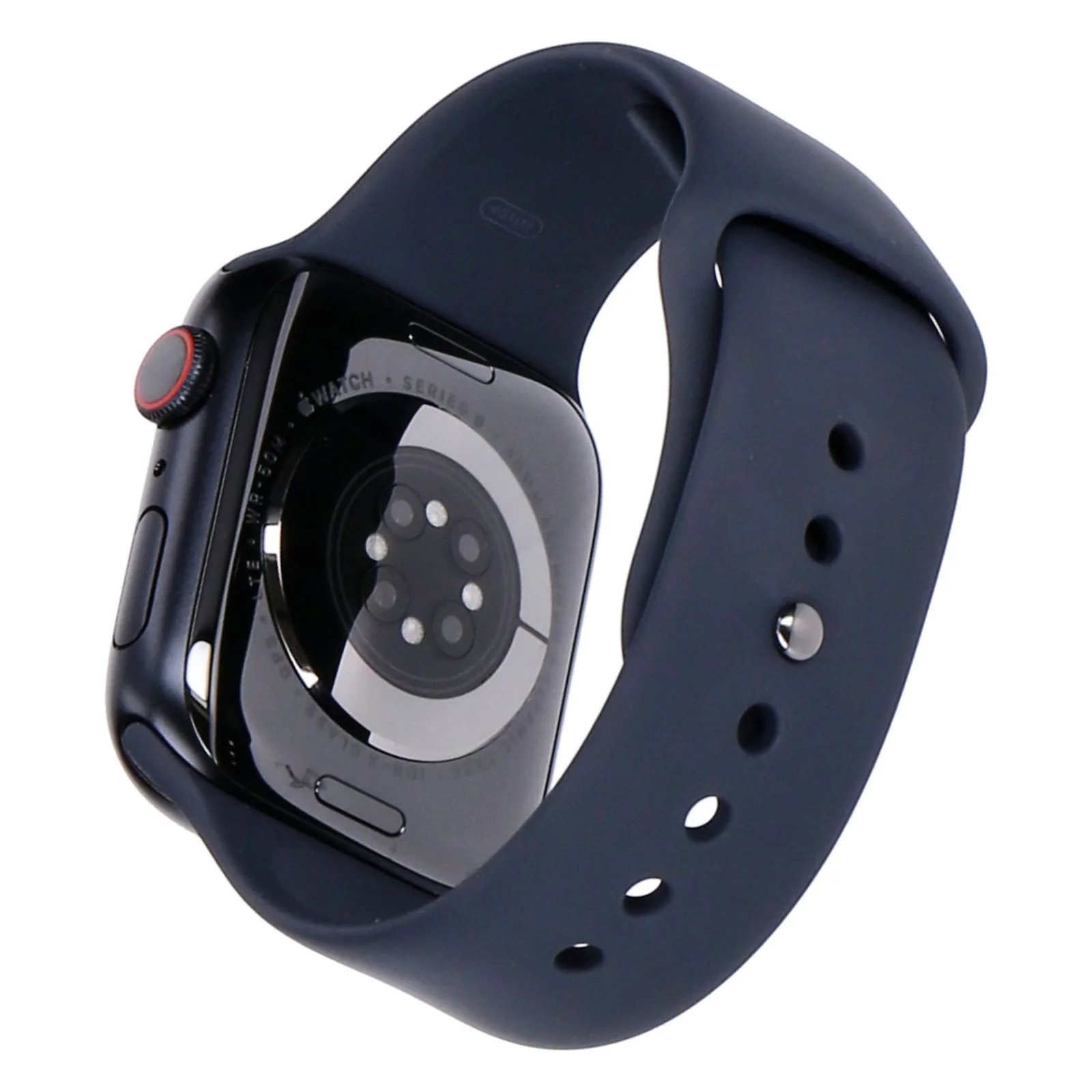 Apple Watch Series 9 45mm GPS + 4G Mitternacht Aluminiumgehäuse mit Sportarmband Mitternacht S/M - Image 3