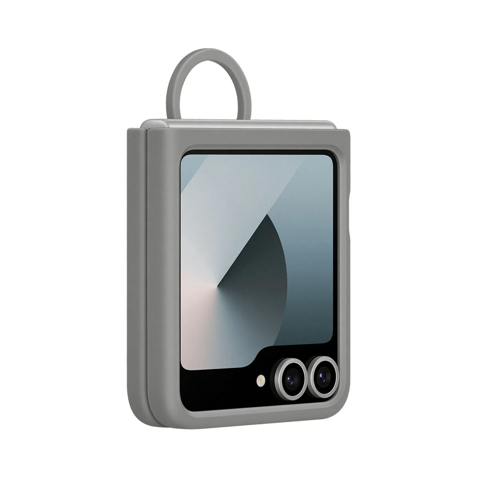 Samsung Galaxy Z Flip6 Silicone Case Grey - Image 3