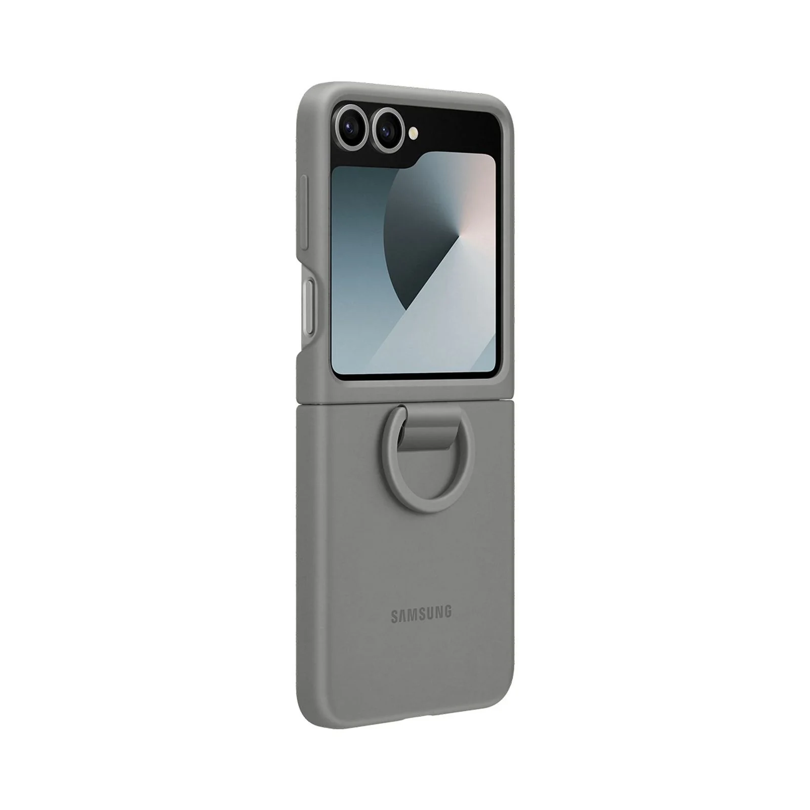 Samsung Galaxy Z Flip6 Silicone Case Grey - Image 4