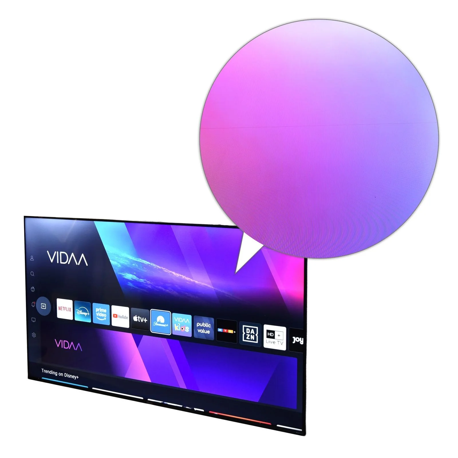 Hisense 58E61KT LED-Fernseher 146 cm/58 Zoll, 4K Ultra HD, Smart-TV, Alexa Built-In - Image 3