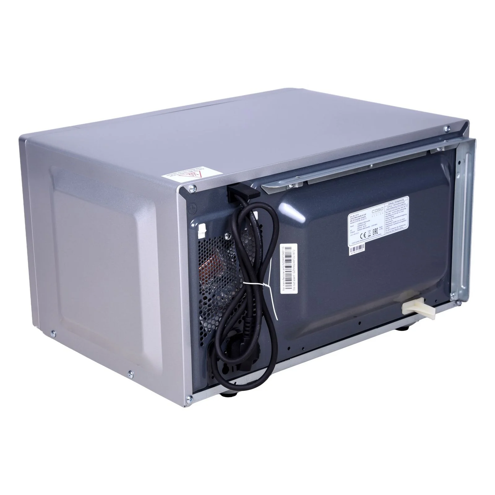 Caso MG20 Ecostyle Ceramic Mikrowelle 20 Liter 700 Watt silber - Image 5