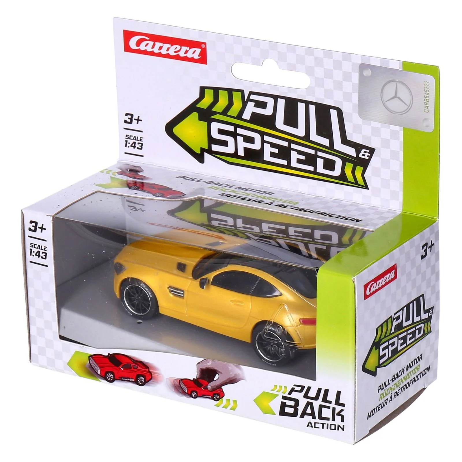 Carrera Pull and Speed Mixed Cars farblich sortiert Mercedes - Image 2