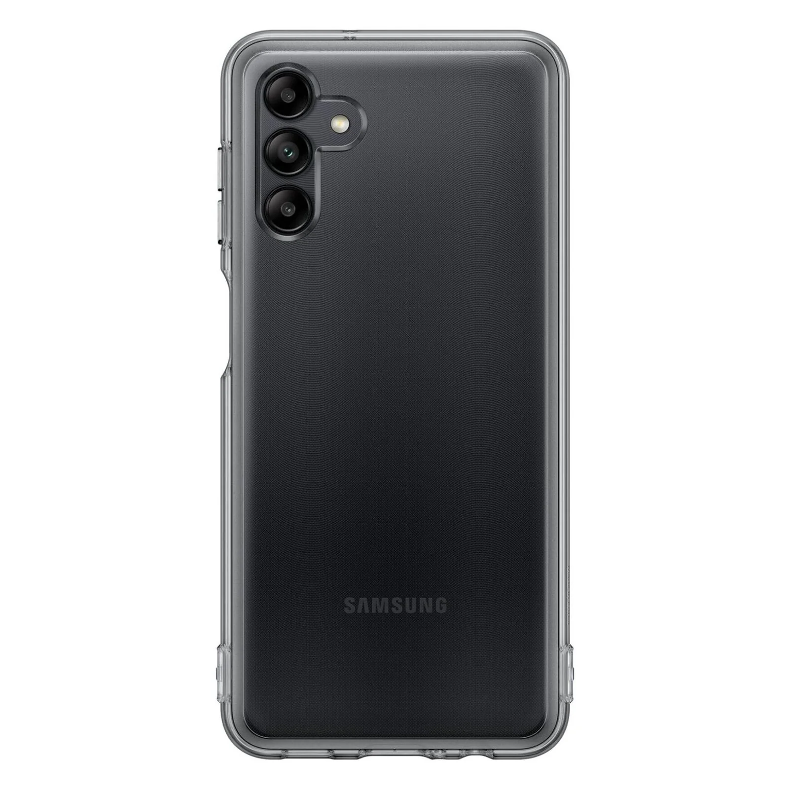 Samsung Galaxy A04s Soft Clear Cover schwarz