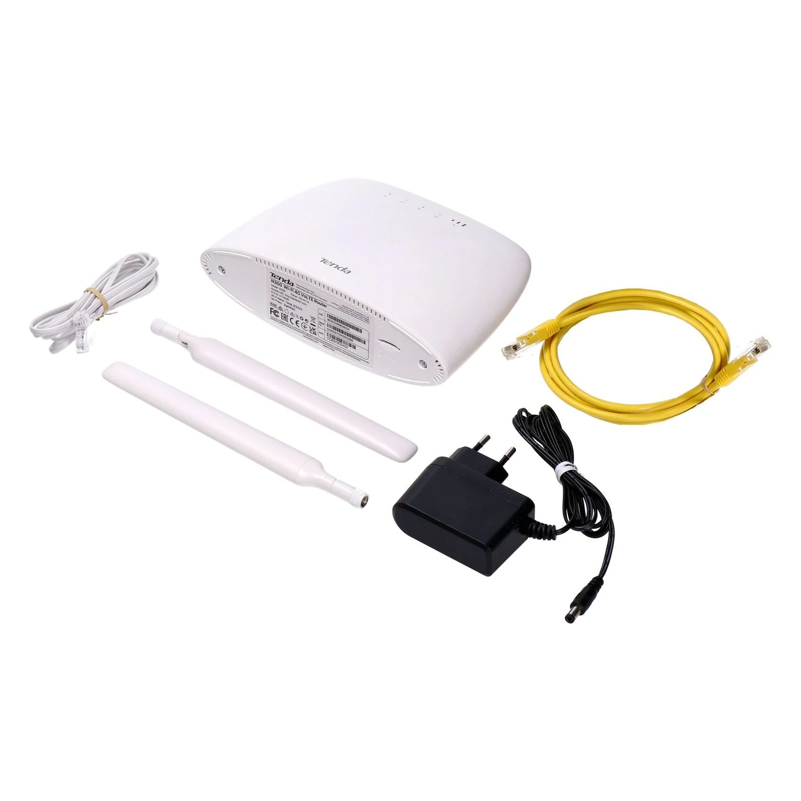 Tenda 4G06 N300 4G VoLTE Wi-Fi Router 300Mbit/s Weiß - Image 5