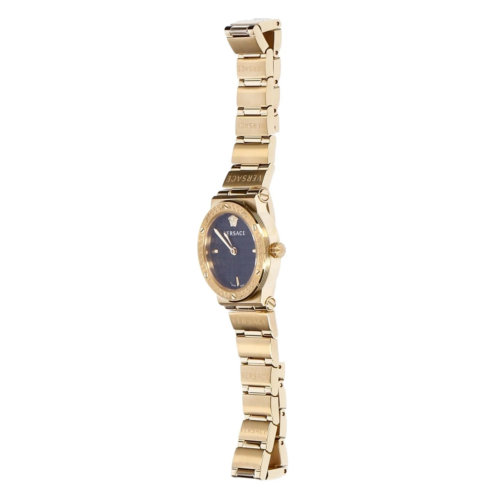 Versace Damen Armbanduhr GRECA Logo Mini goldfarben - Image 4