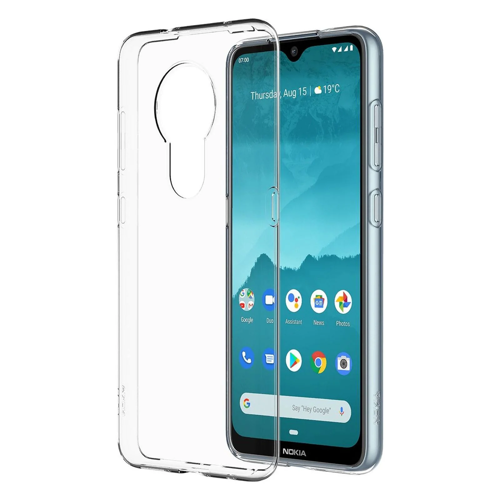 Nokia 6.2 7.2 OEM Clear Case/Screen Protector transparent