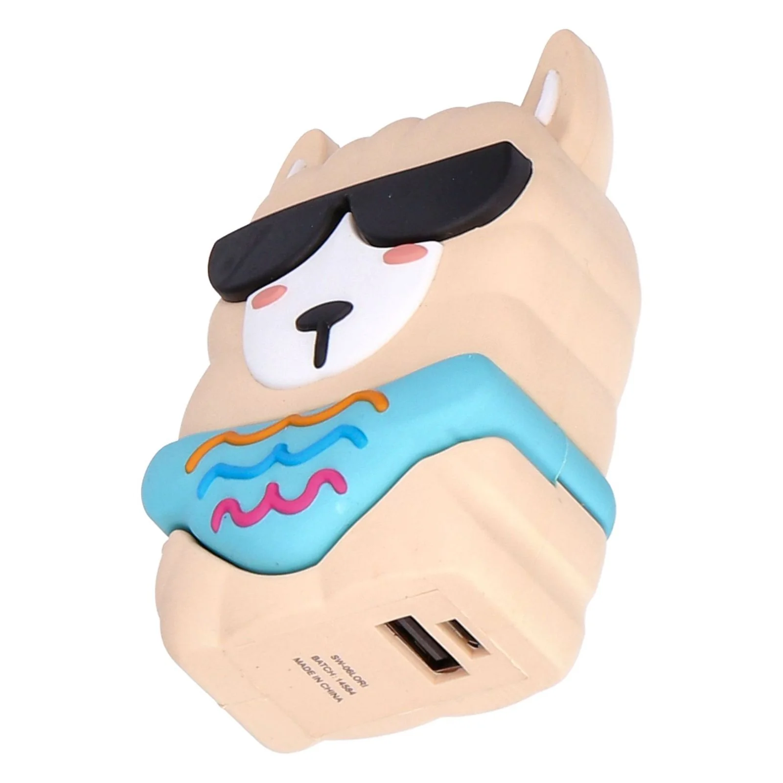 Swipe Lama Kollektion 3 Teile Set Design Powerbank 3-in-1 Ladekabel Ringhalter - Image 2