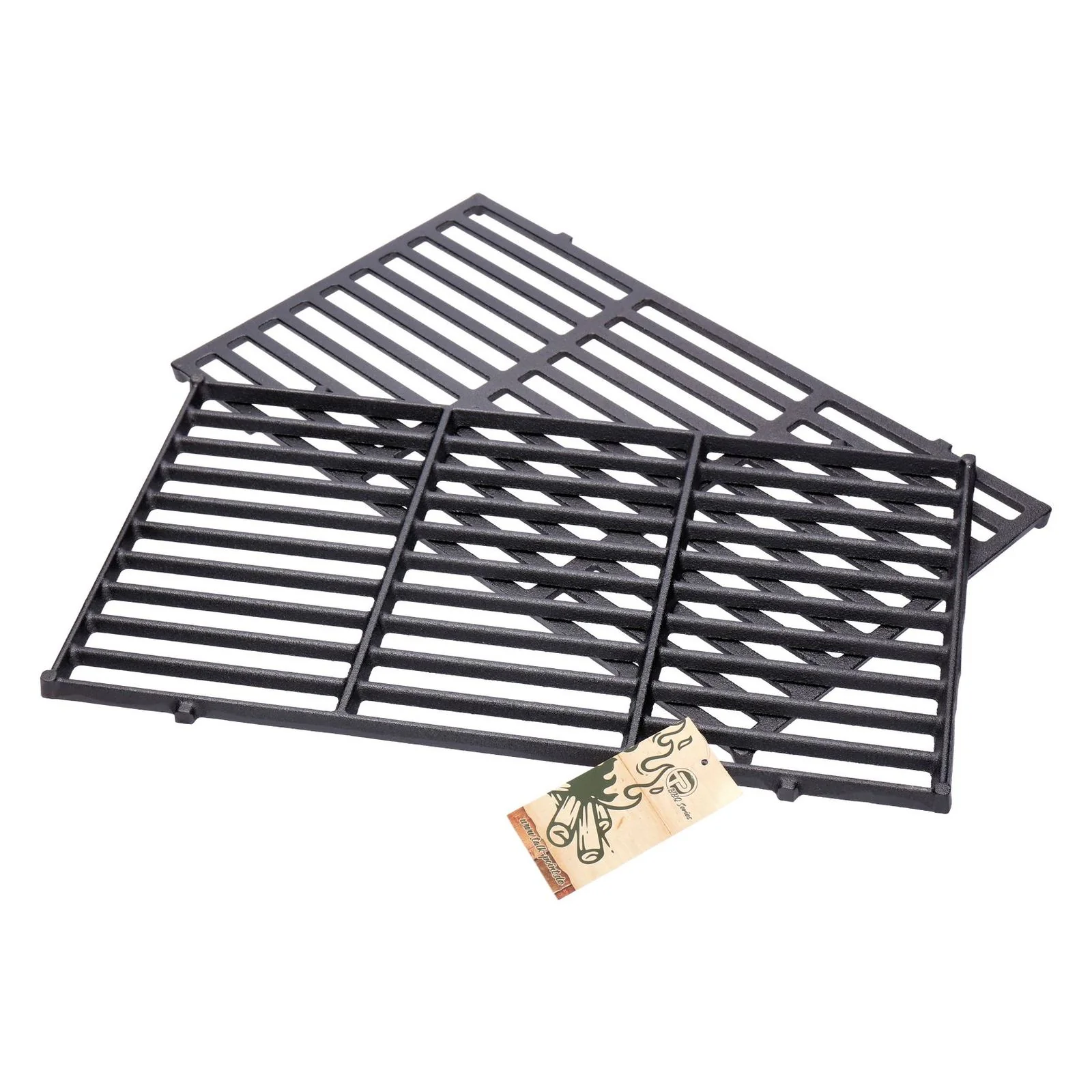 Unviversal Grillrost aus Gusseisen für Gasgrills passend zu Weber Spirit Genesis uvm. 44,5 x 26 cm