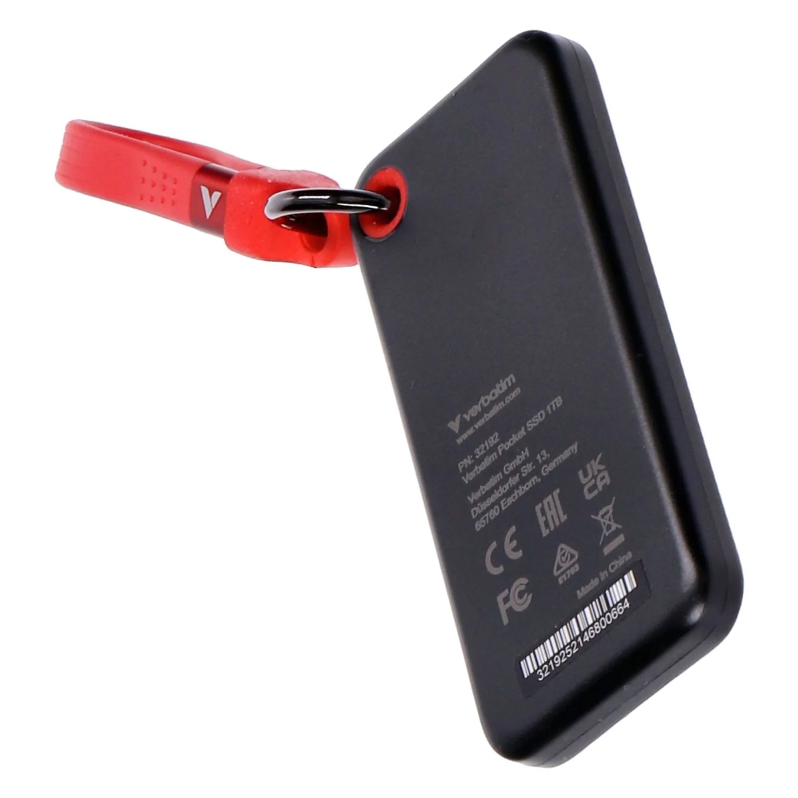 Verbatim Pocket ext. SSD 1TB Schwarz/Rot - Image 4