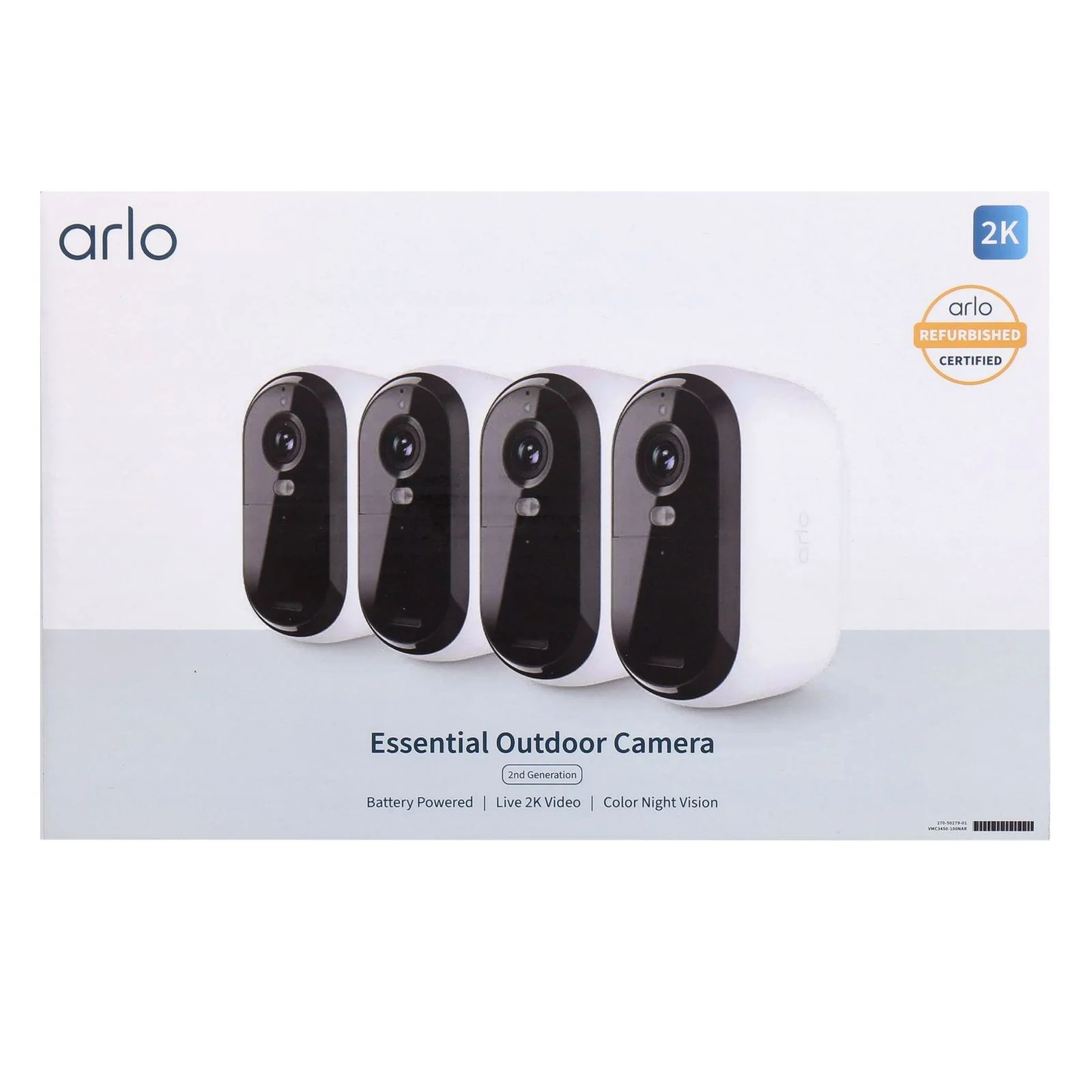 Arlo Essential Outdoor Camera Set 2. Generation VMC3450-100NAR refurbished certified Version - Image 6