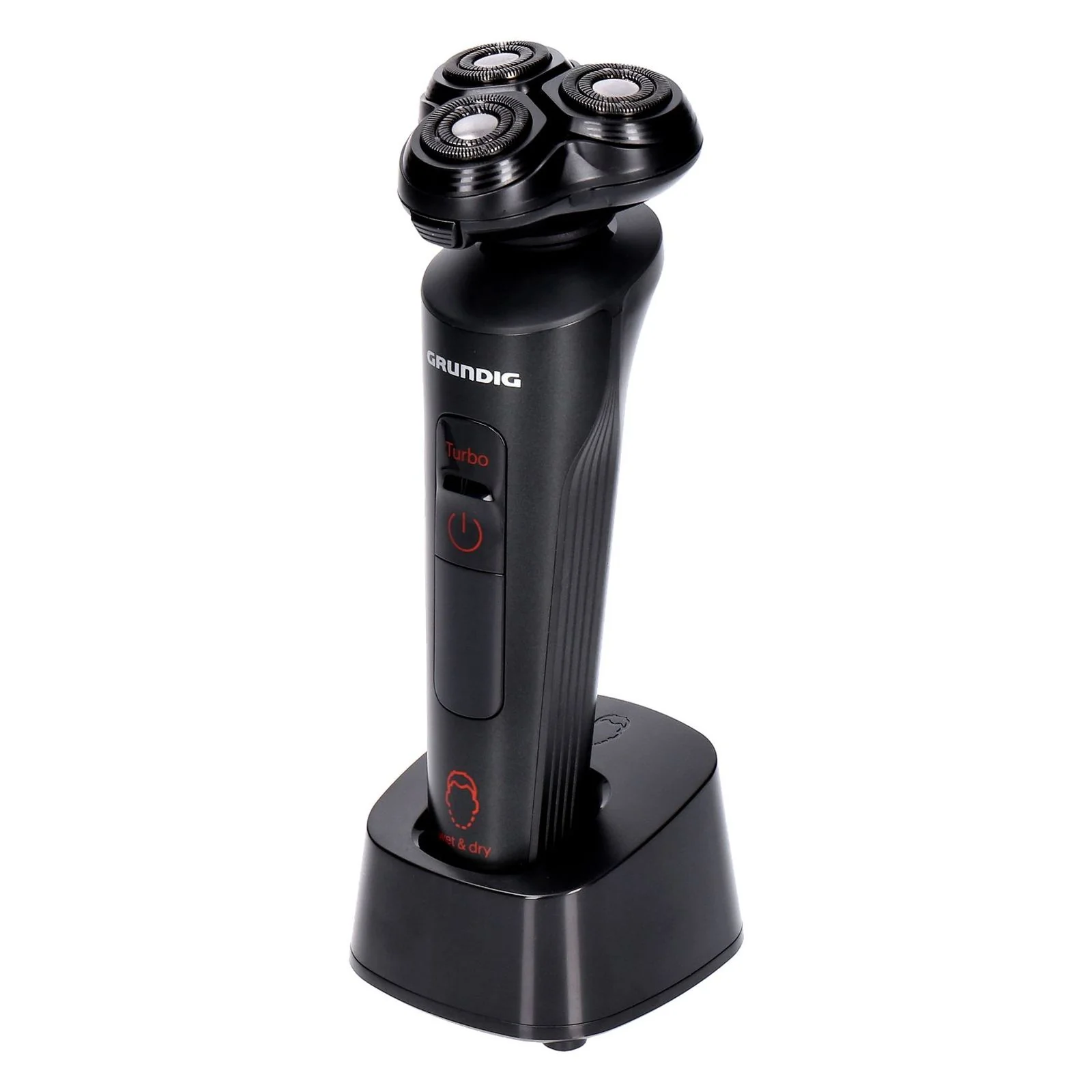 Grundig MS 9130 Men's Care Nass & Trocken Rasierer Schwarz