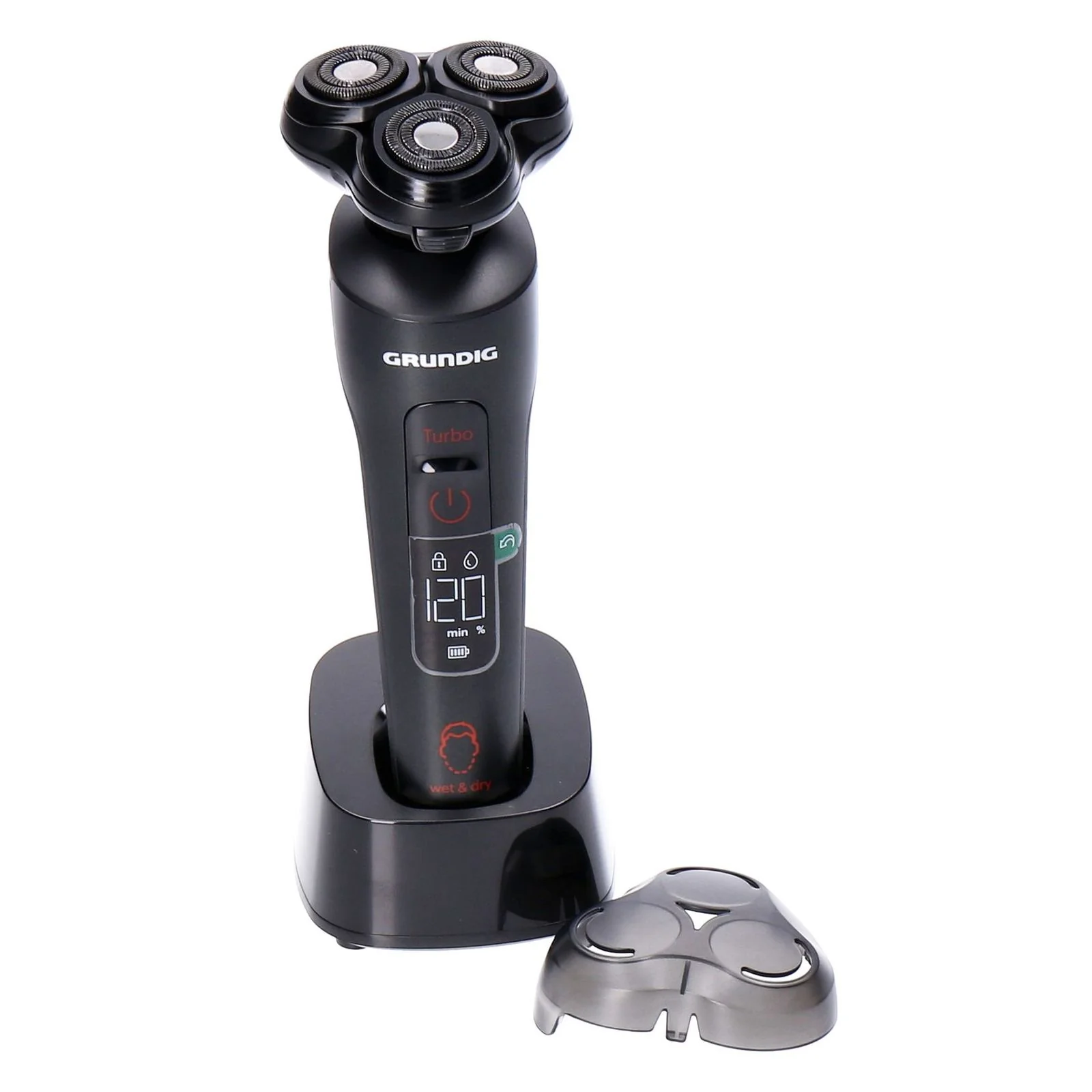 Grundig MS 9130 Men's Care Nass & Trocken Rasierer Schwarz - Image 2
