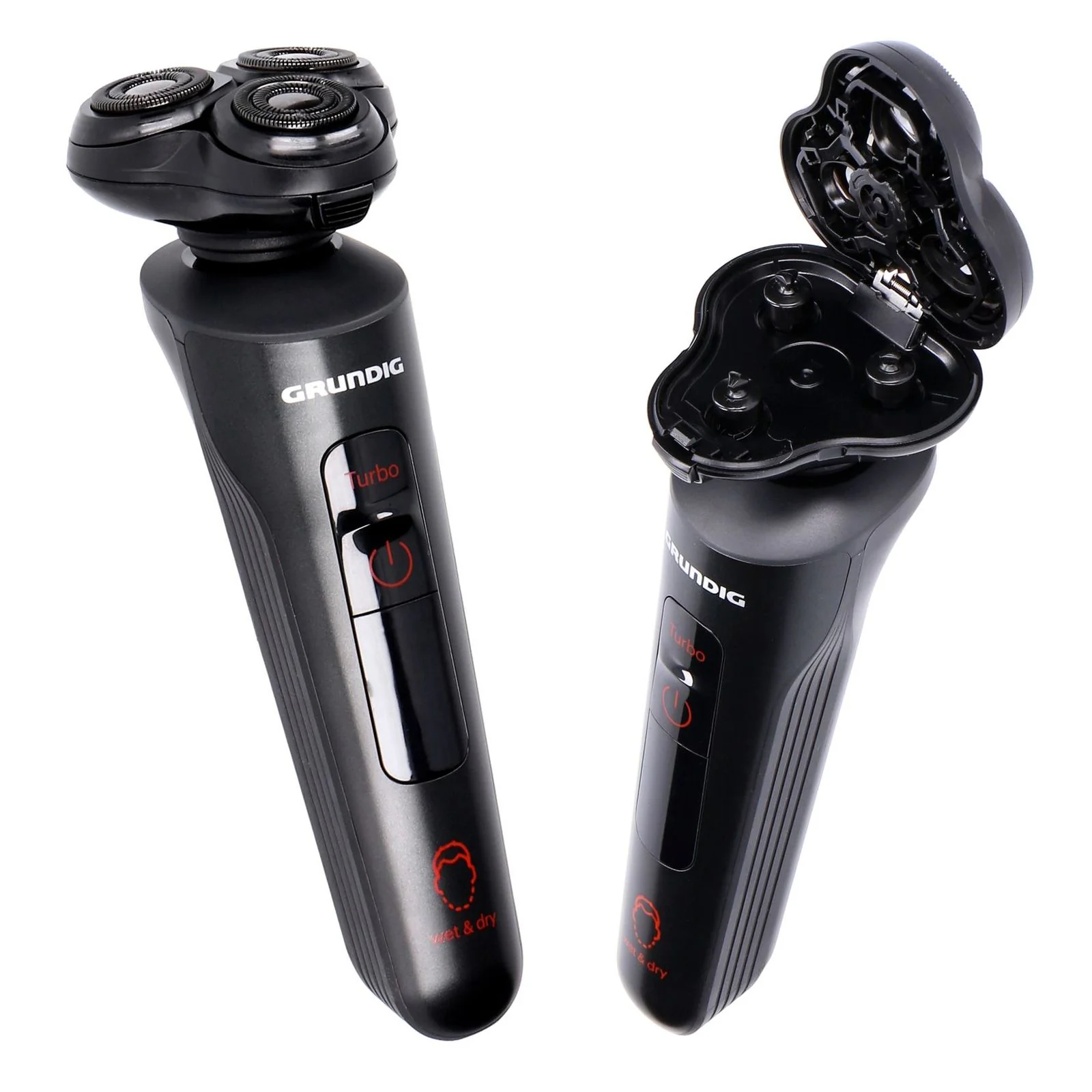 Grundig MS 9130 Men's Care Nass & Trocken Rasierer Schwarz - Image 5