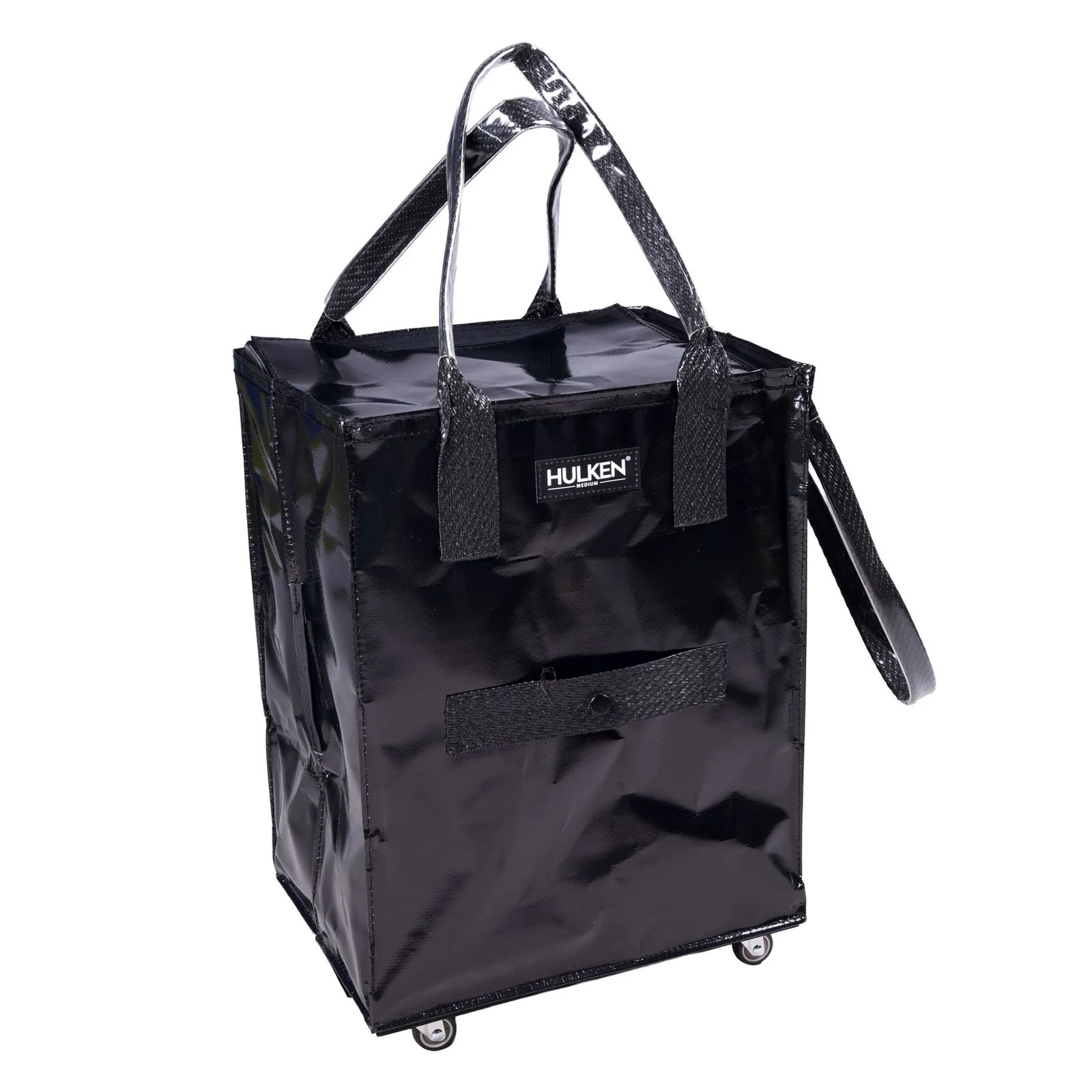 Hulken® Medium Shopper mit Rollen Black