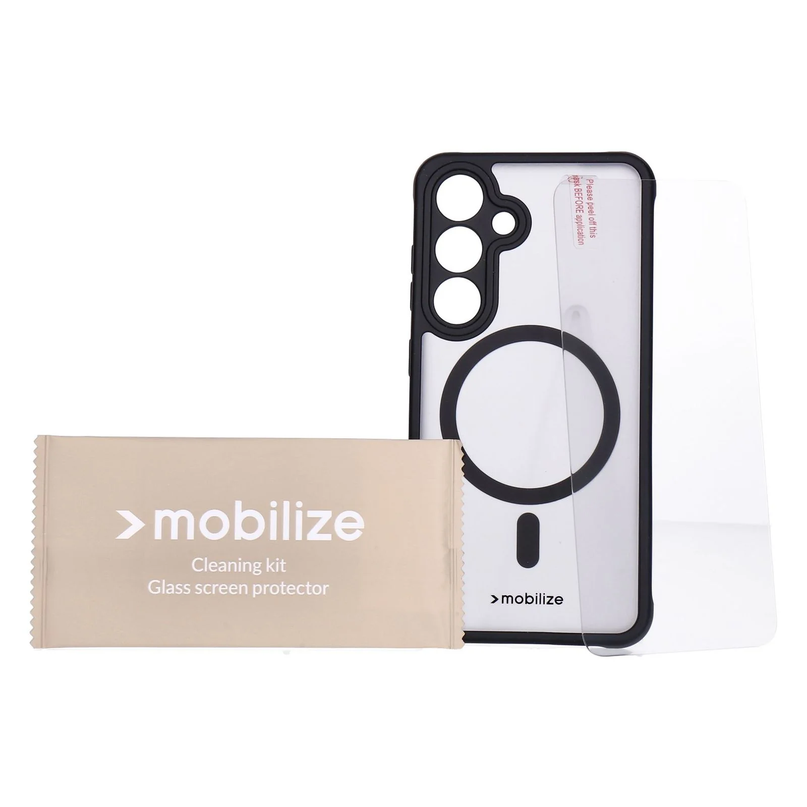 Mobilize Protection Pack Samsung S24 5G Hybrid clearblack