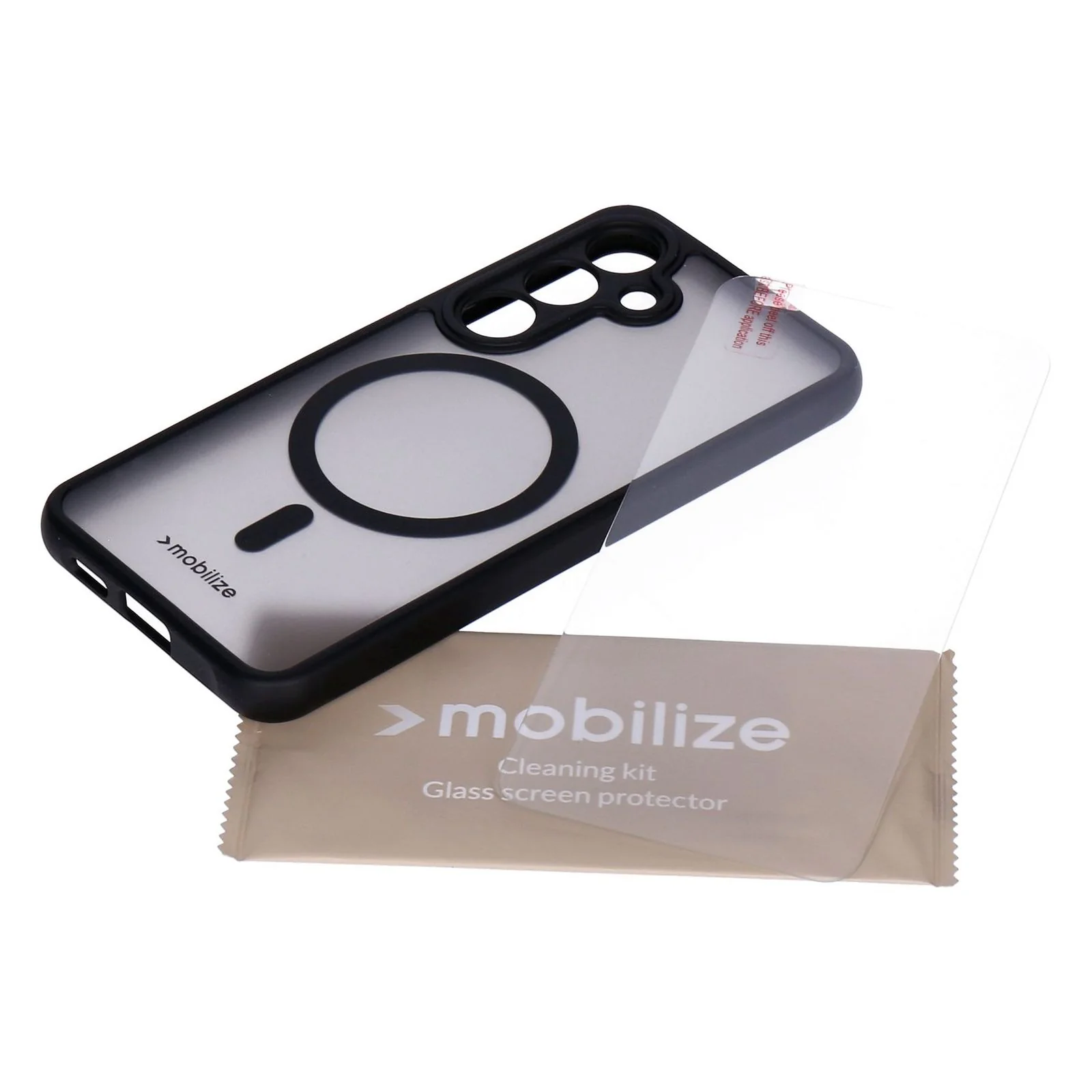 Mobilize Protection Pack Samsung S24 5G Hybrid clearblack - Image 2
