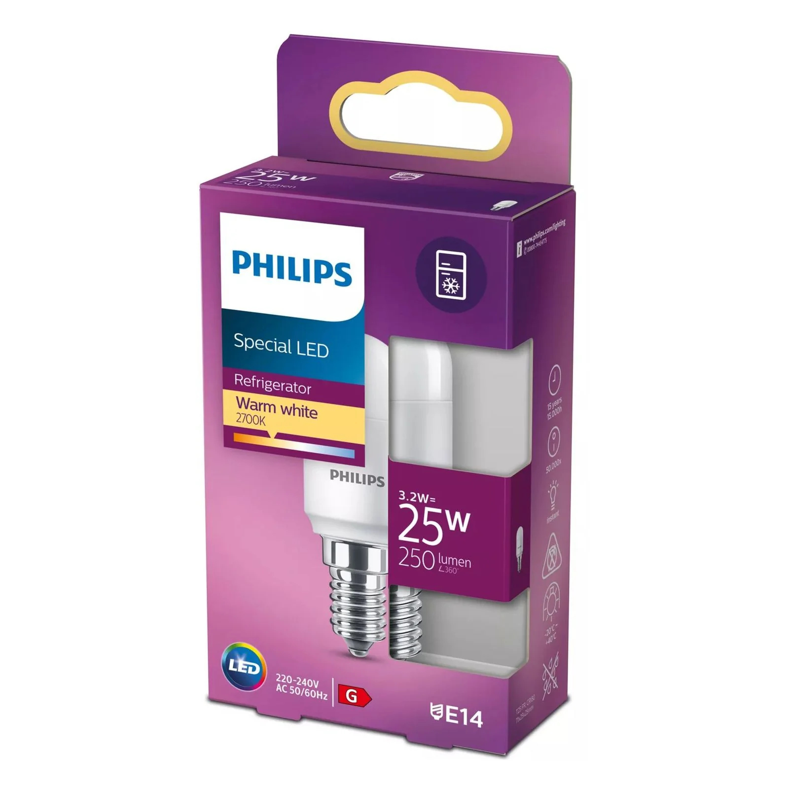 Philips 25W T25 E14 LED-Kerzenlampe - Image 2