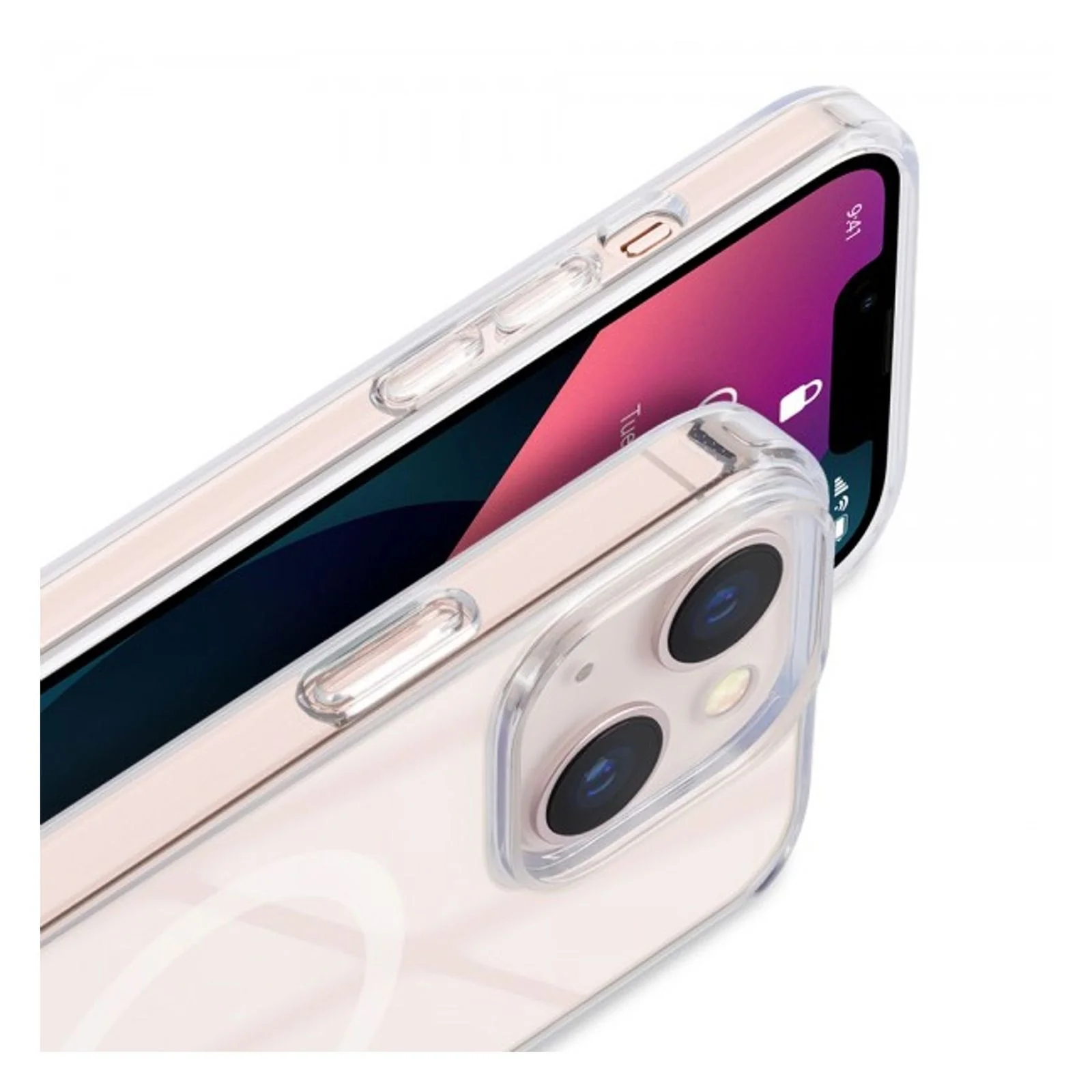 nevox StyleShell SHOCKFLEX Smartphone Hülle Transparent passend für Apple iPhone 14 MagSafe - Image 4