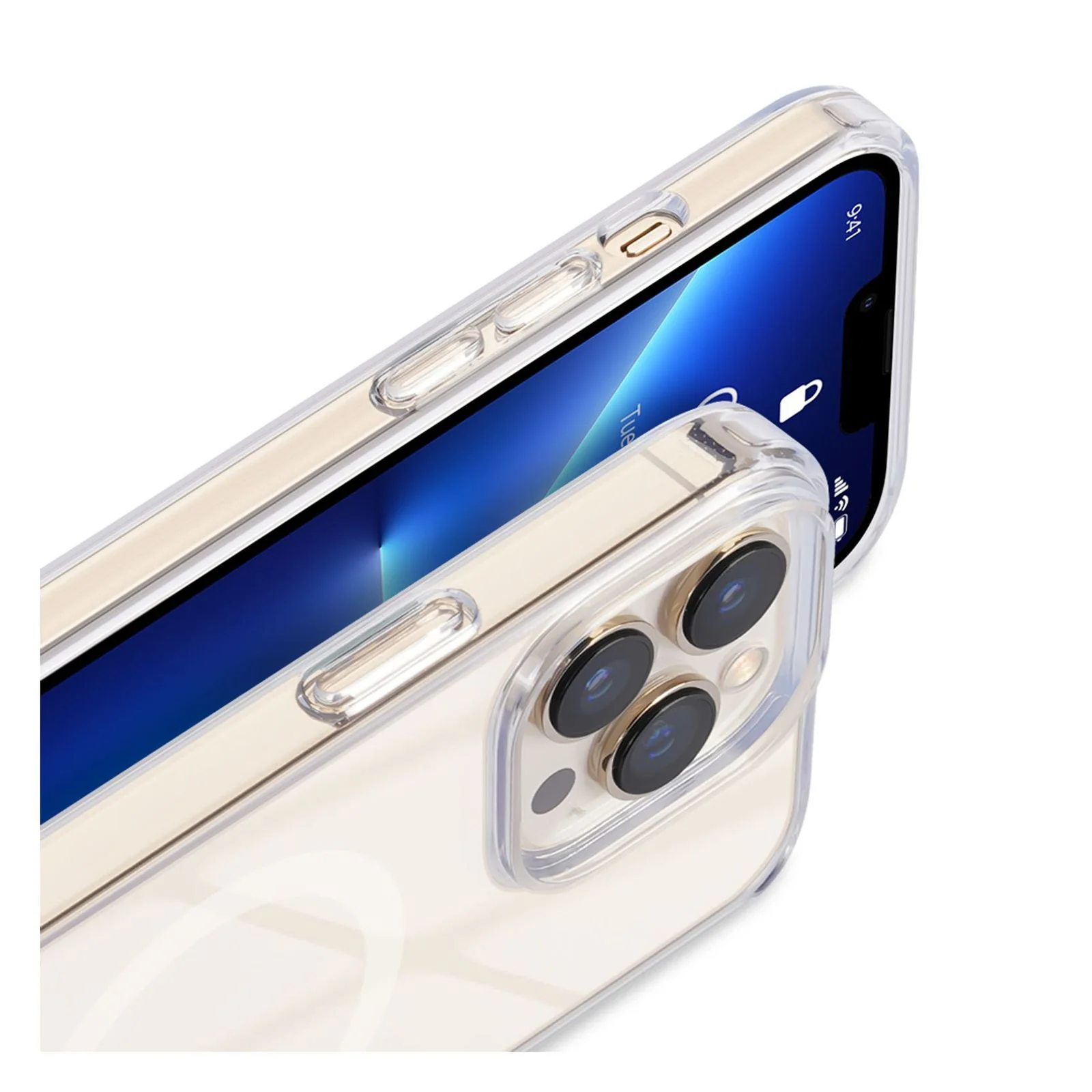 nevox StyleShell SHOCKFLEX Smartphone Hülle Transparent passend für Apple iPhone 16 Pro - Image 4