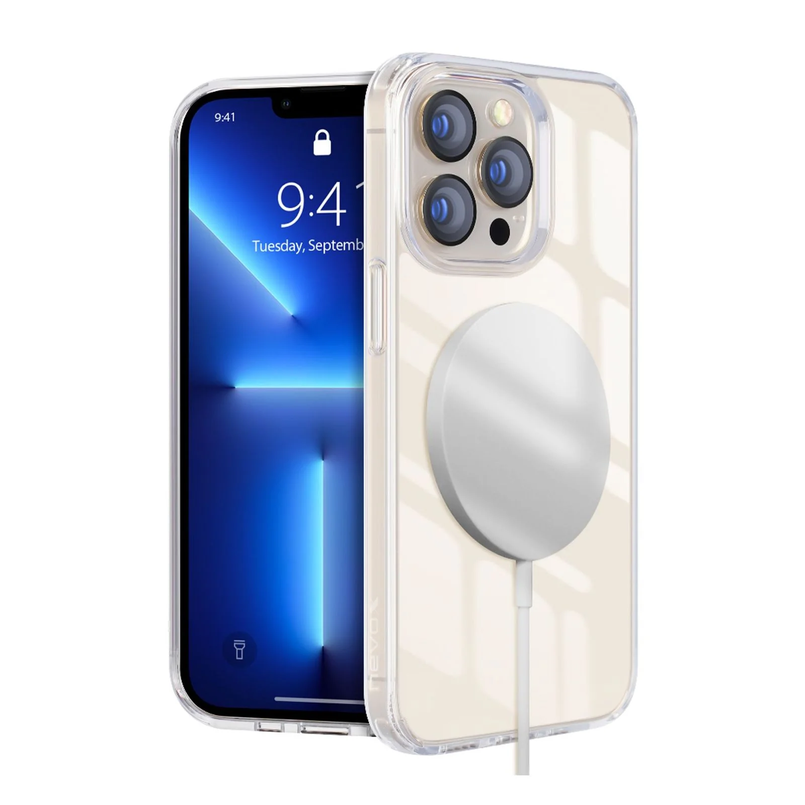 nevox StyleShell SHOCKFLEX Smartphone Hülle Transparent passend für Apple iPhone 16 Pro - Image 5