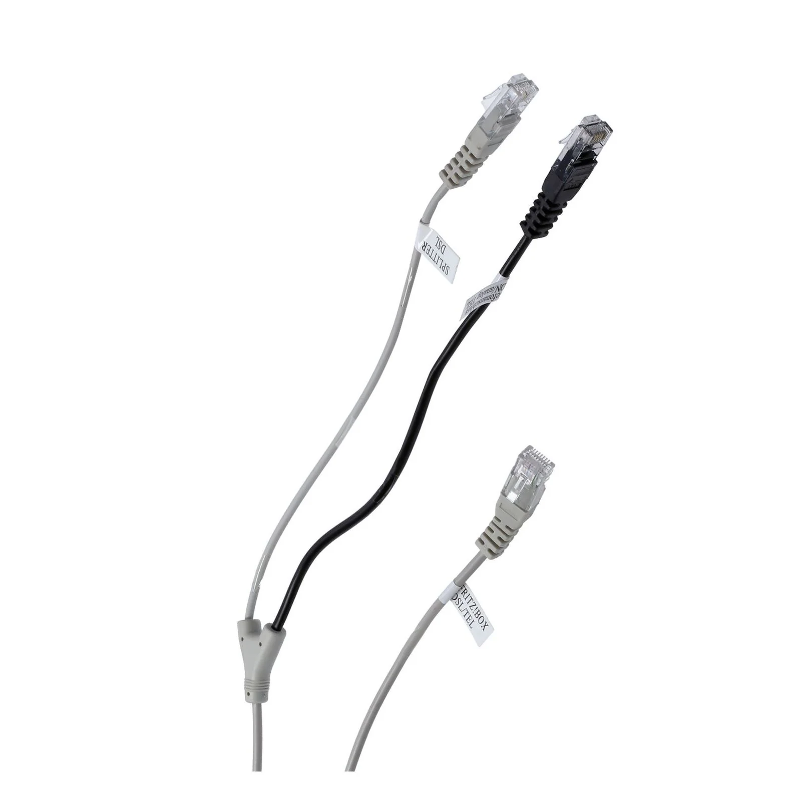 Original AVM Fritz!Box Splitterkabel Y Kabel ohne TAE Adapter
