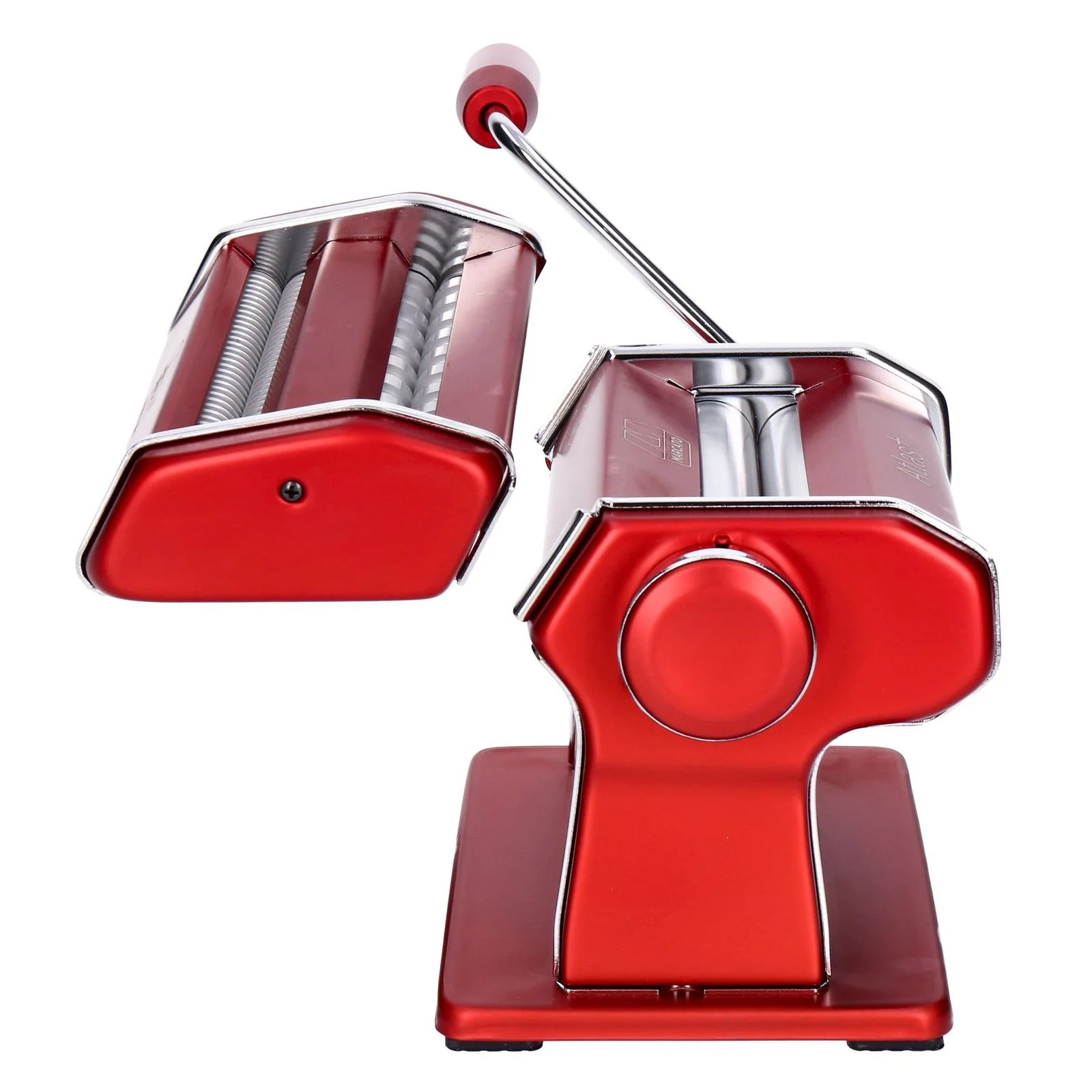 MARCATO Atlas+ Nudelmaschine Rot eloxiertem Aluminium mit 4 Typen - Image 3