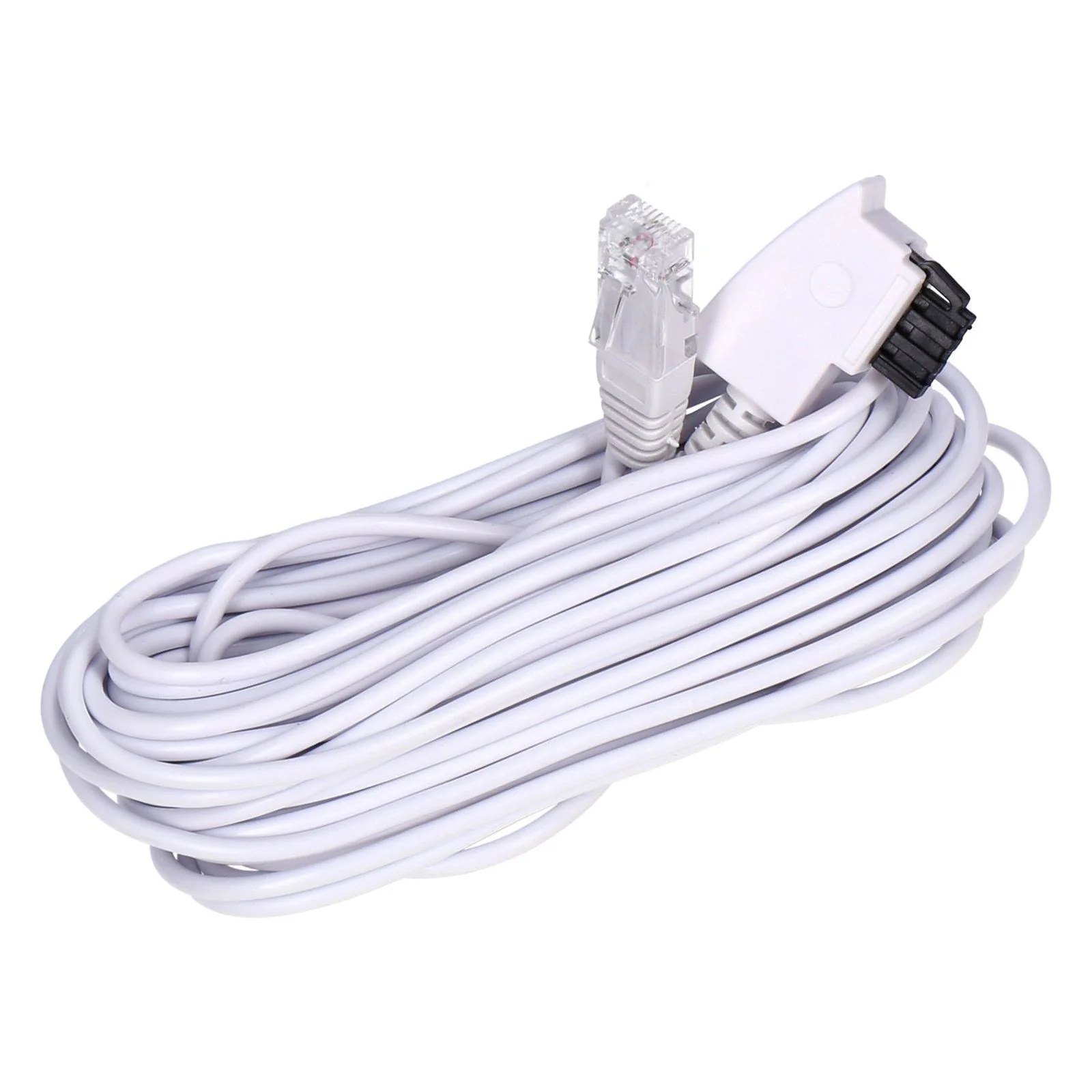 Aswo TAE-F auf RJ45 Adapterkabel 10m weiß