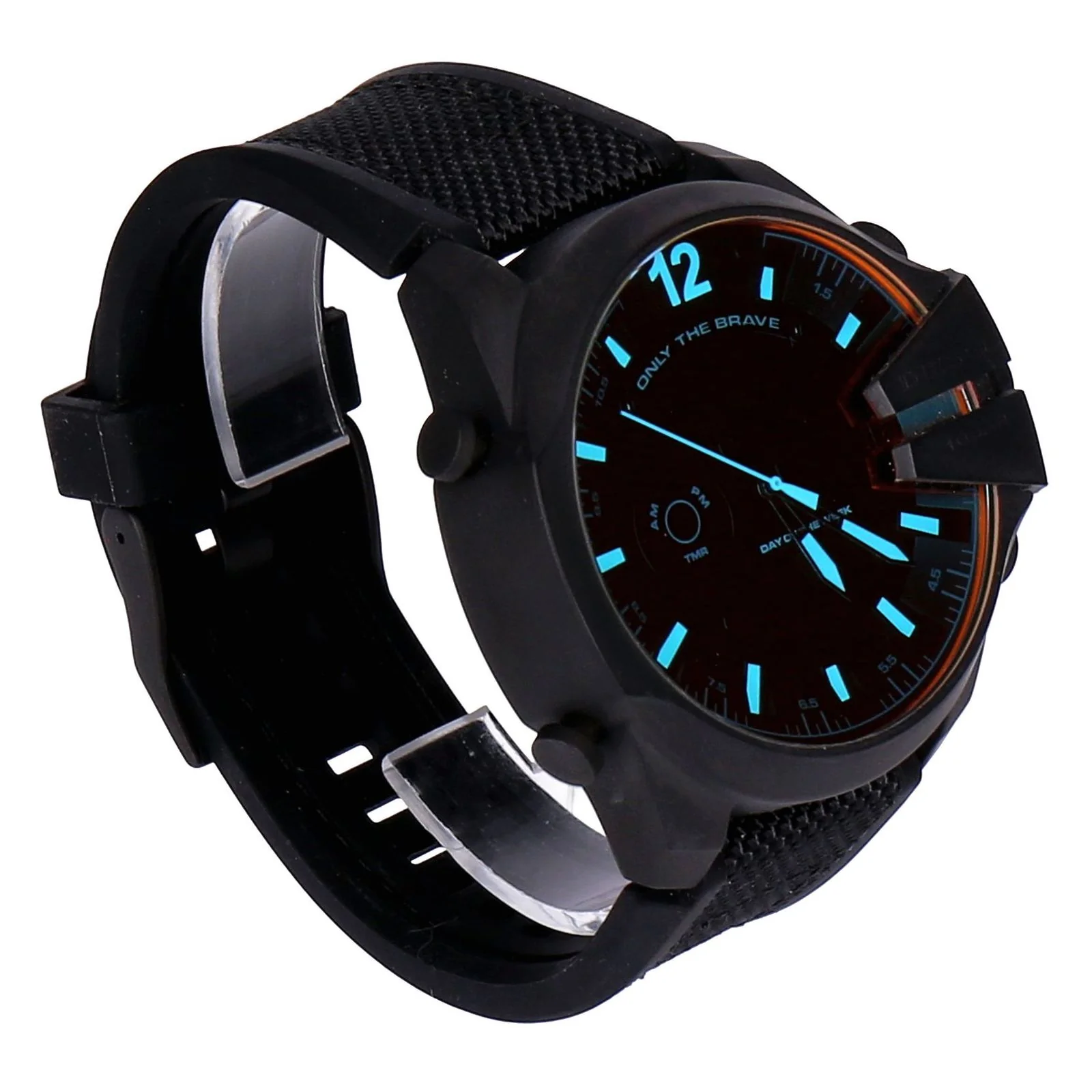Diesel Mega Chief Herren Armbanduhr Schwarz 59 mm DZ4548 - Image 2