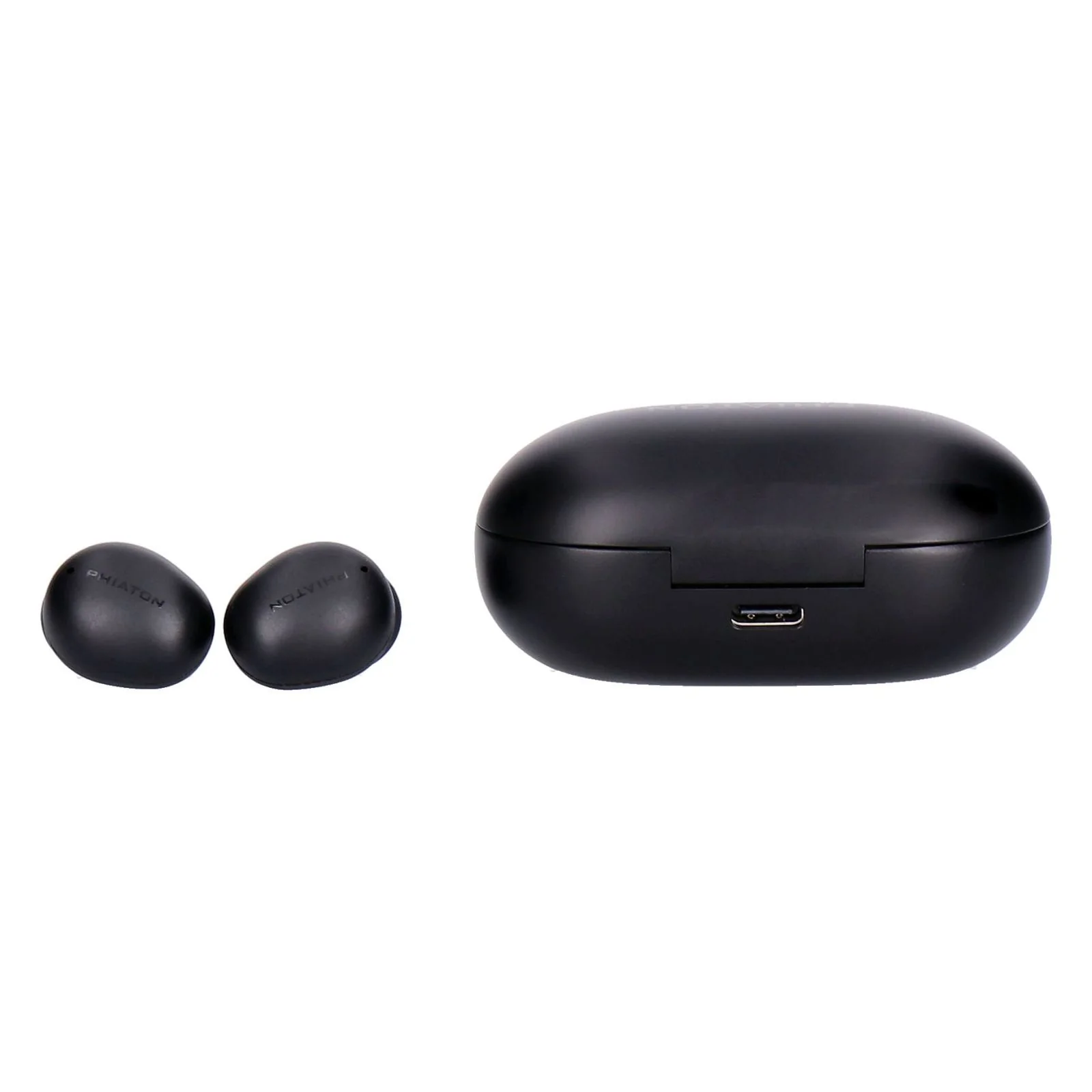 Phiaton BonoBuds Kopfhörer schwarz Ladecase In-Ear ,BT Headset - Image 5