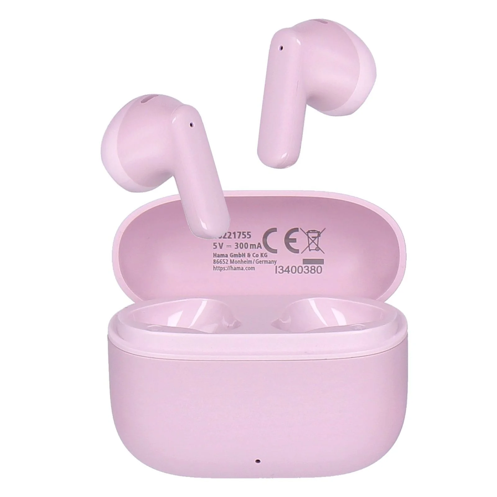 Hama 221755 Freedom Light II In-ear True Wireless Kopfhörer Bluetooth rosa