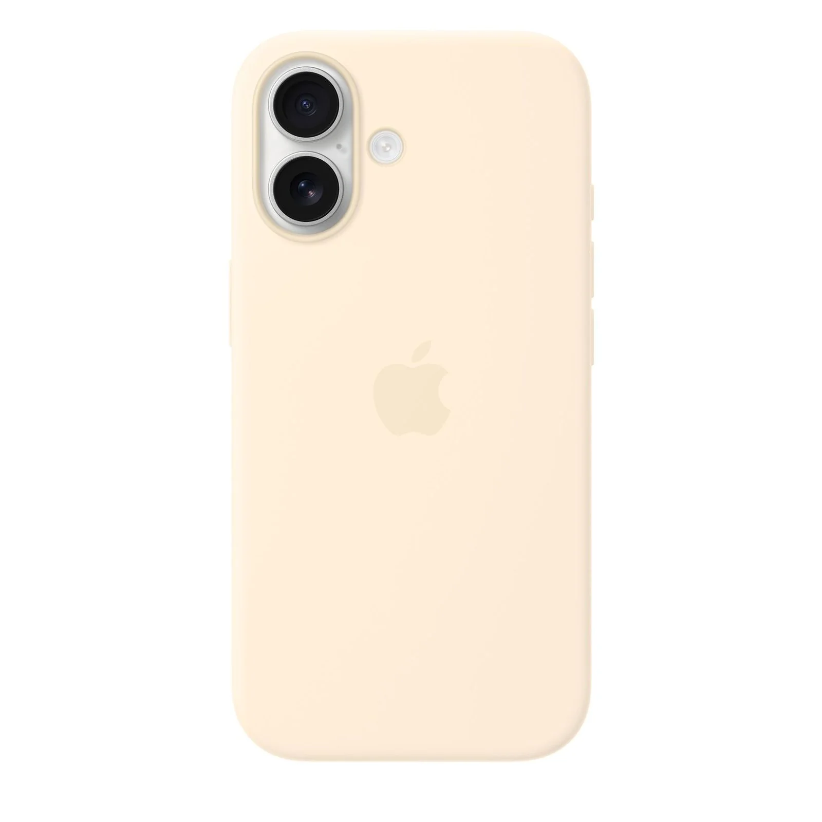 Apple Silikon Case iPhone 17 Vanille mit Magsafe