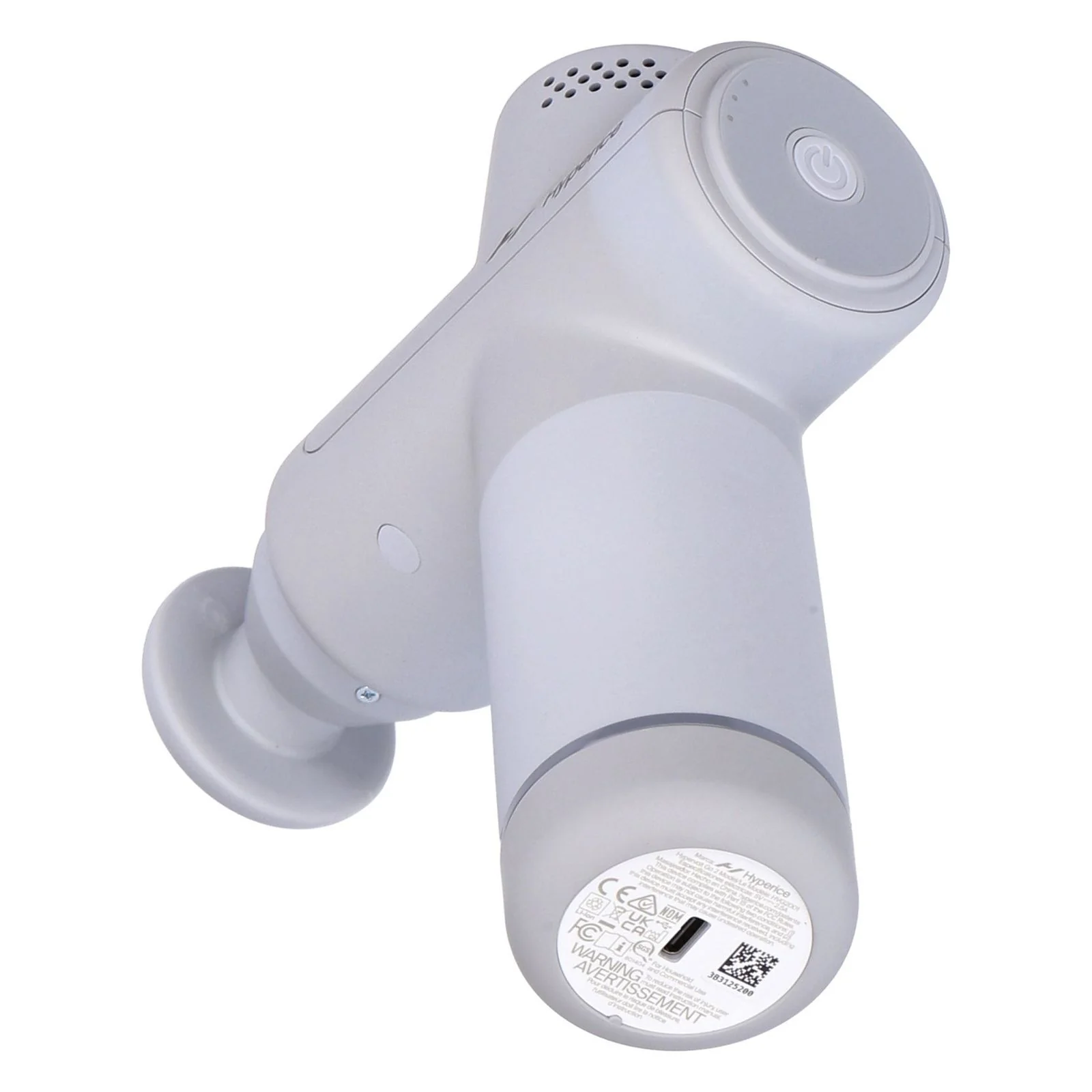 Hyperice Hypervolt GO 2 USB-C Massagepistole Arctic Gray - Image 5