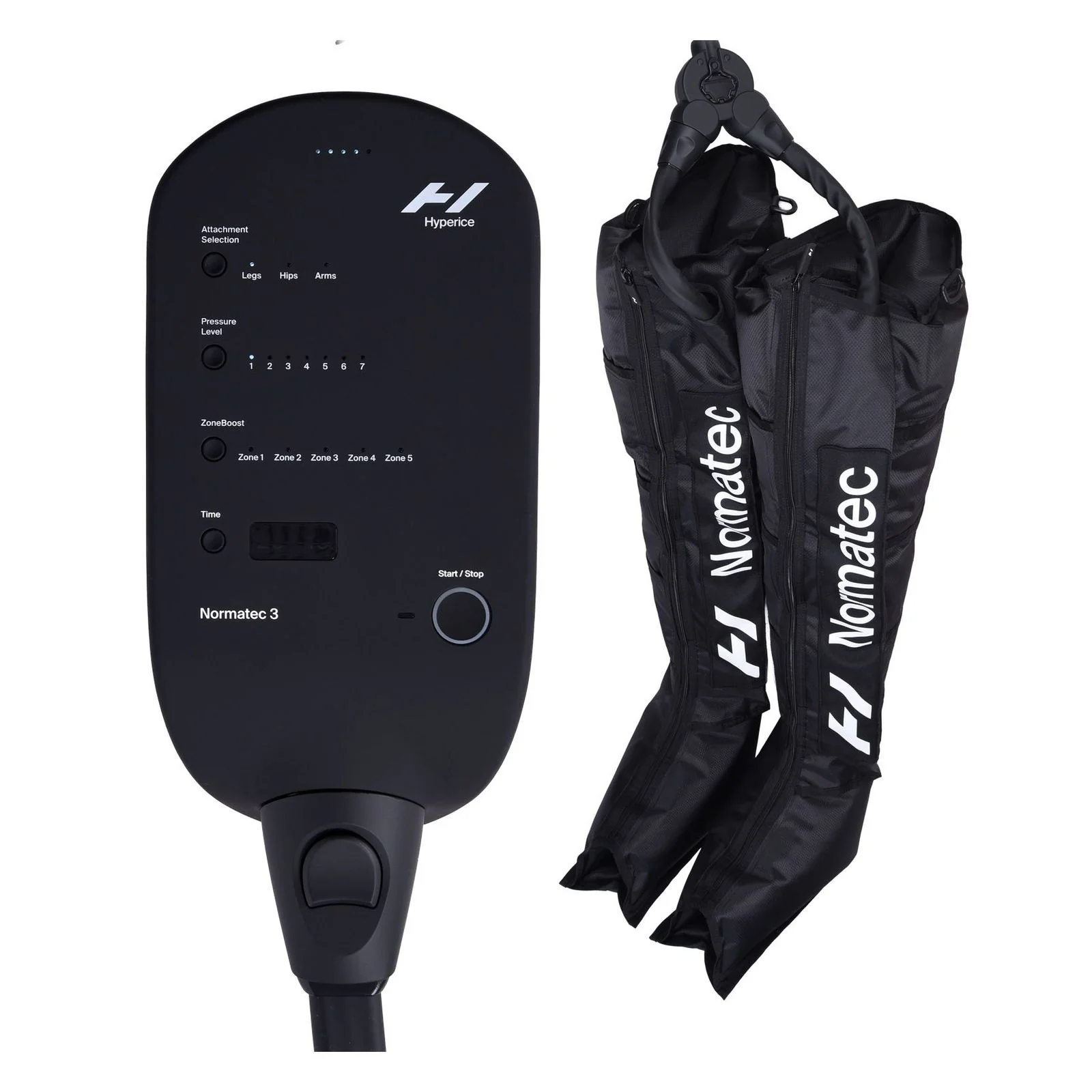 Hyperice Normatec 3.0 Leg Attachment Beinmassagegerät Standard Schwarz - Image 5