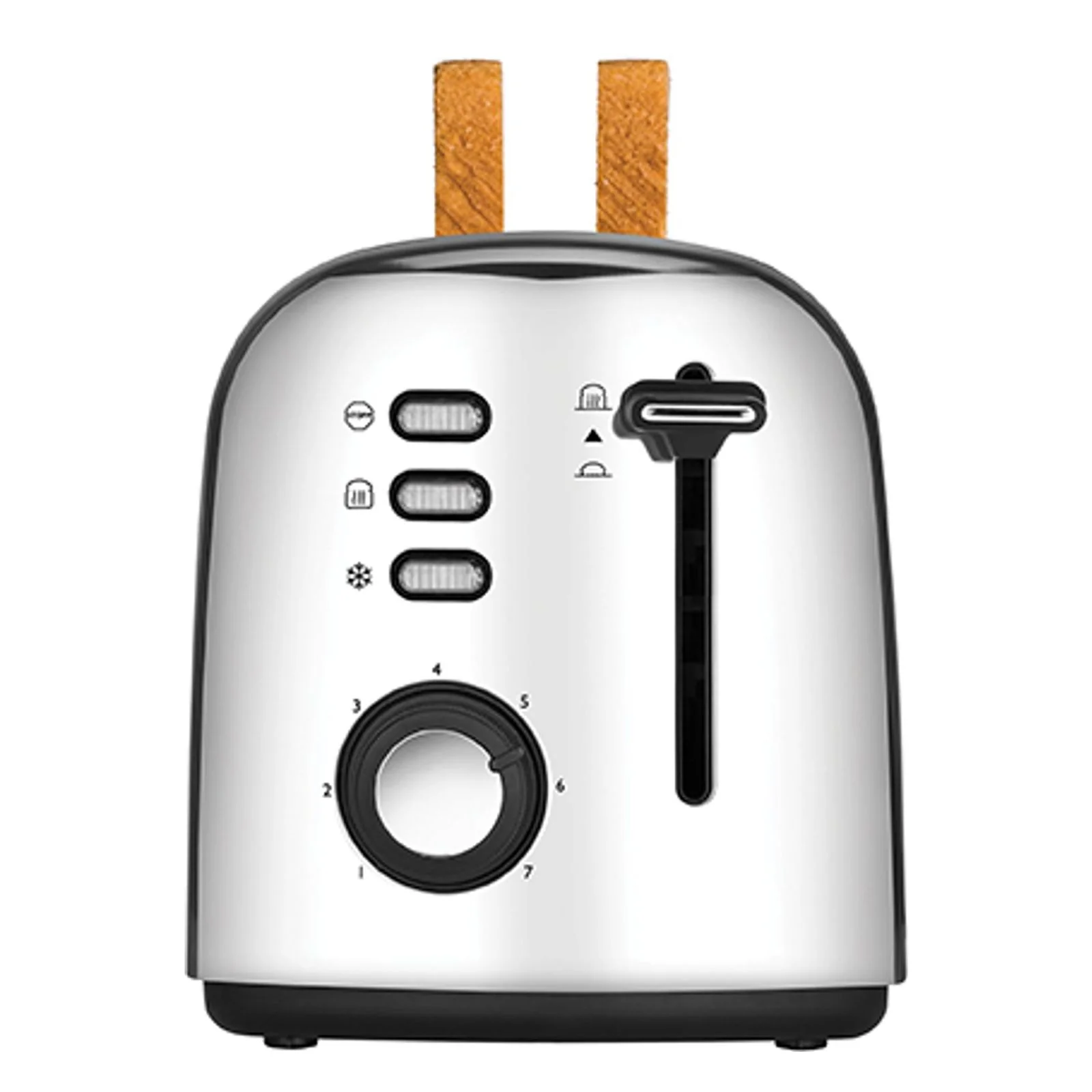 Unold 38326 Toaster 2er Retro edelstahl - Image 4