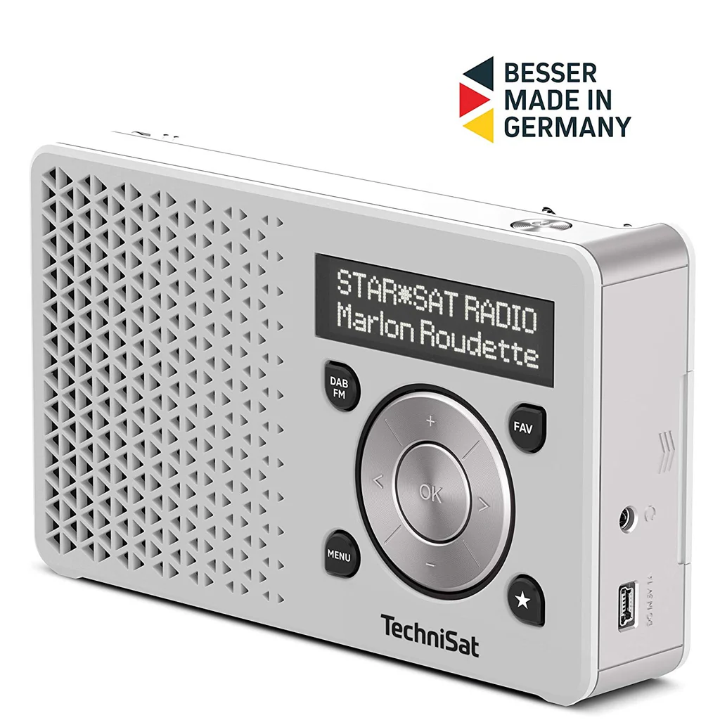 Technisat DIGITRADIO 1 Radio weiß/silber - Image 2