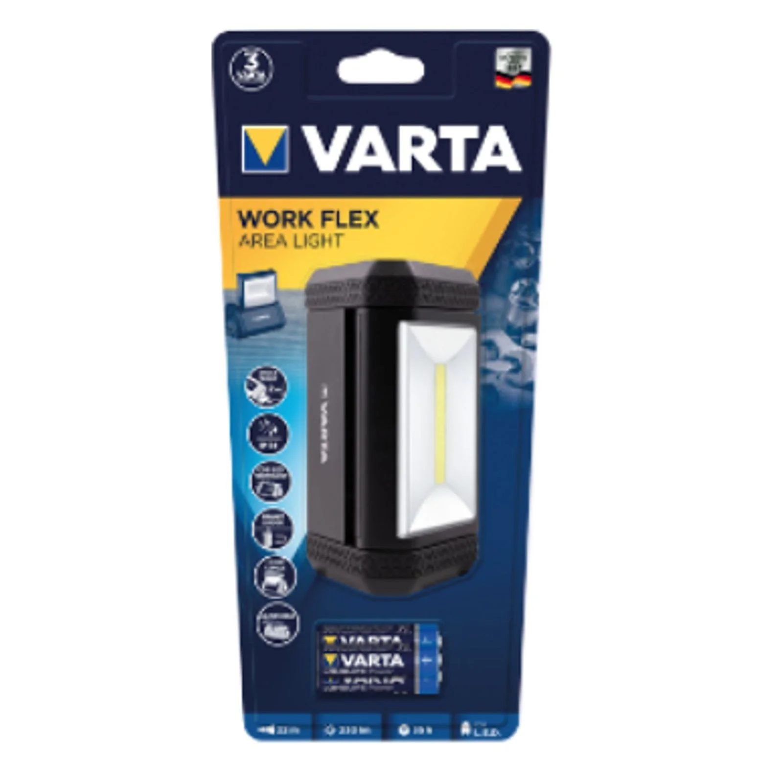 Varta Work Flex Arbeitsleuchte schwarz - Image 2